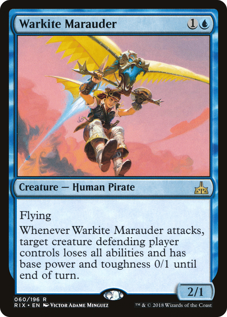 Warkite Marauder — Rivals of Ixalan — Magic: The Gathering