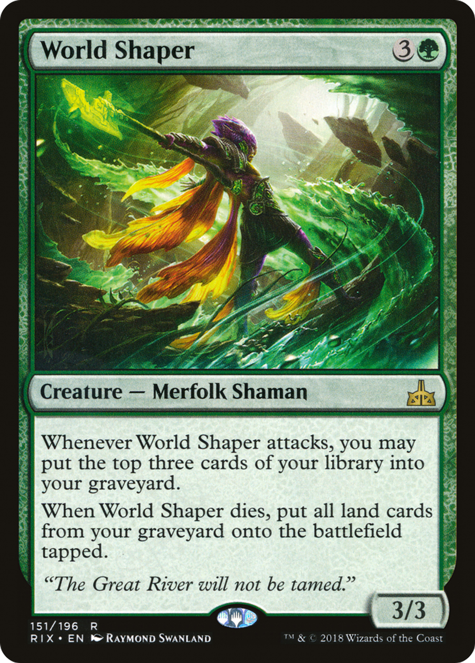 World Shaper — Rivals of Ixalan — Magic: The Gathering