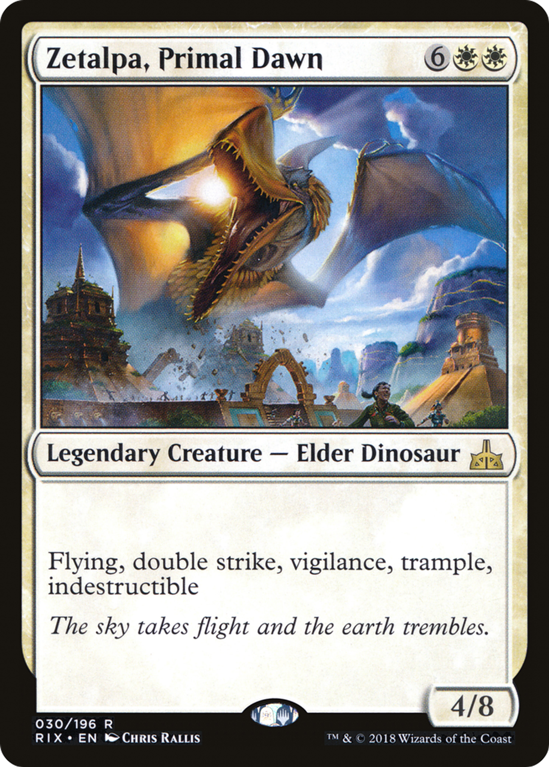 Zetalpa, Primal Dawn — Rivals of Ixalan — Magic: The Gathering
