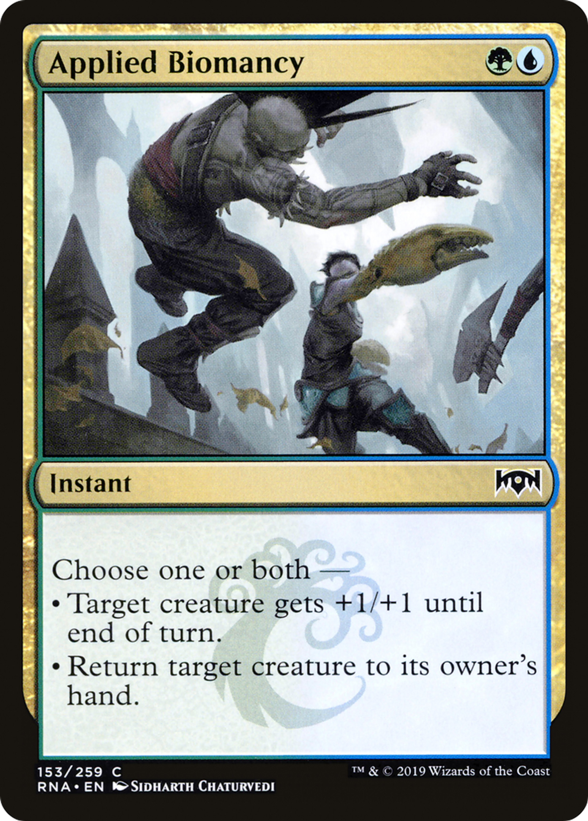 Biomancie appliquée — Ravnica Allegiance — Magic: The Gathering