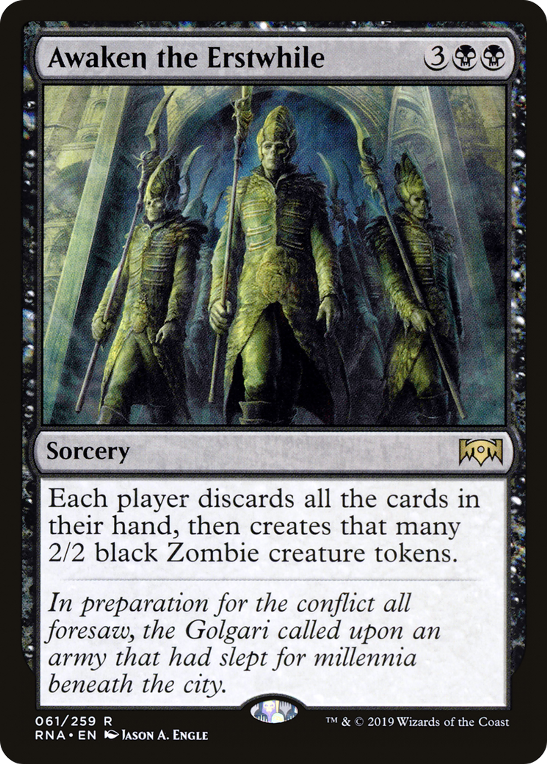 Awaken the Erstwhile — Ravnica Allegiance — Magic: The Gathering