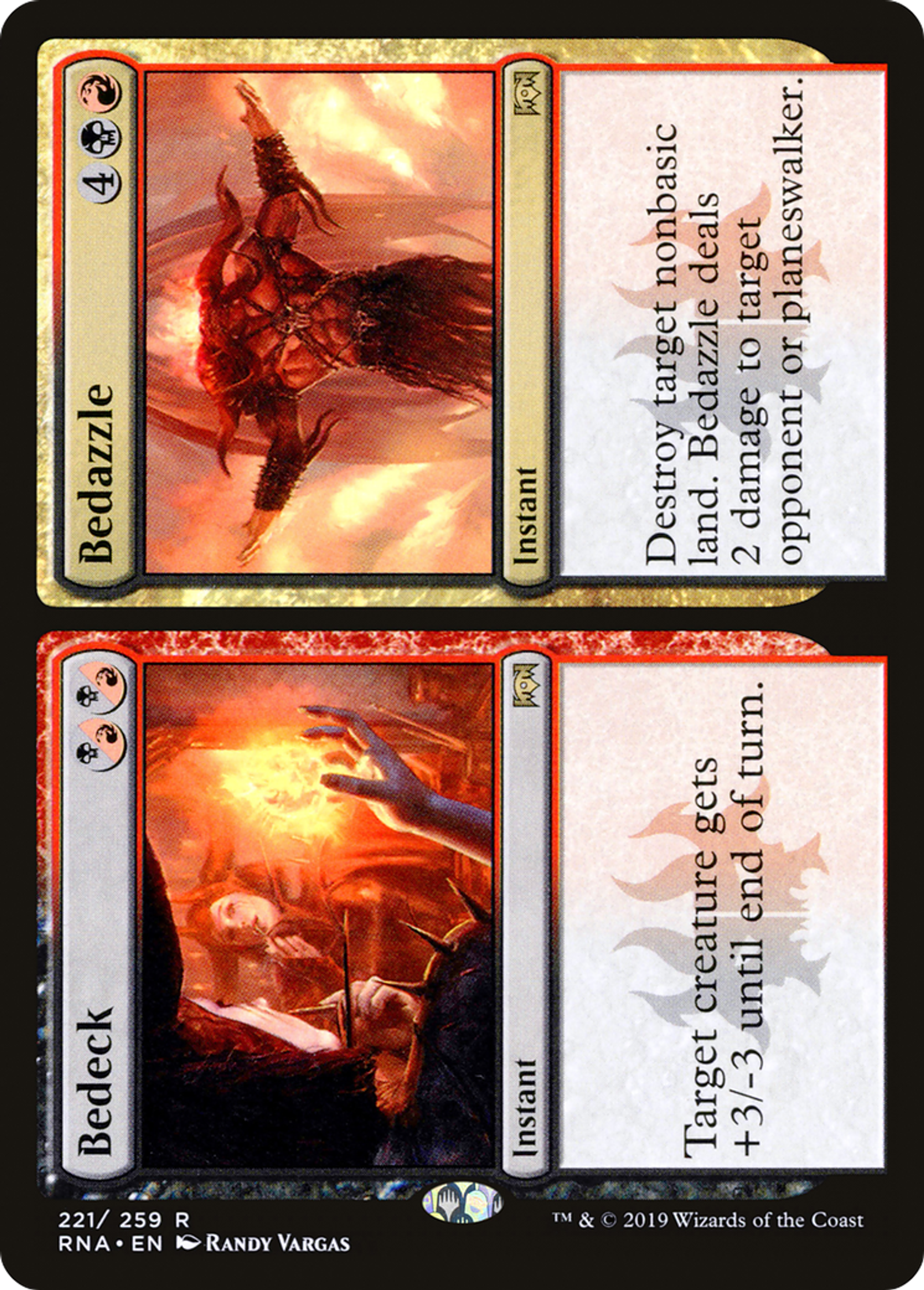Bedeck // Bedazzle — Ravnica Allegiance — Magic: The Gathering