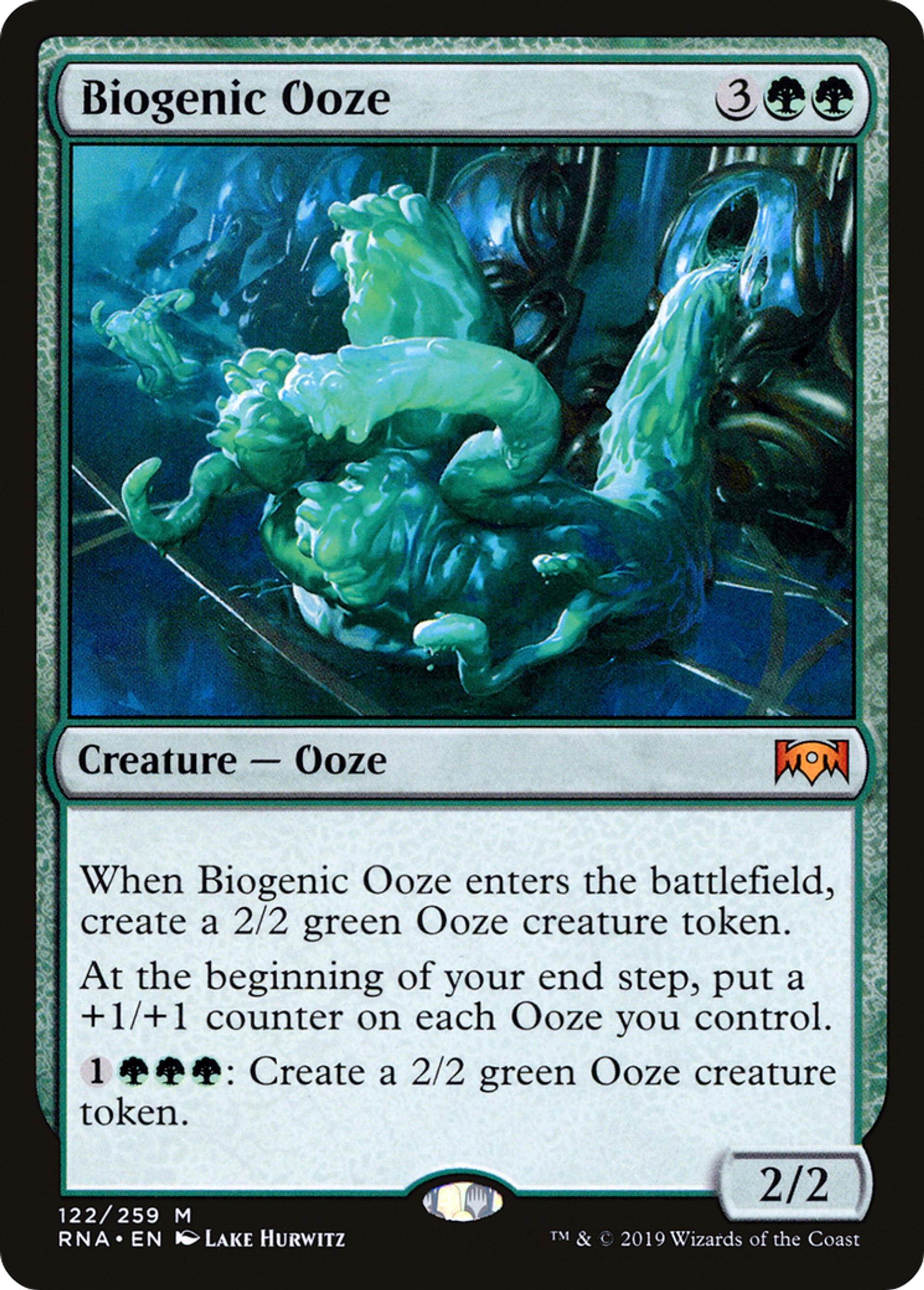 Biogenic Ooze — Ravnica Allegiance — Magic: The Gathering
