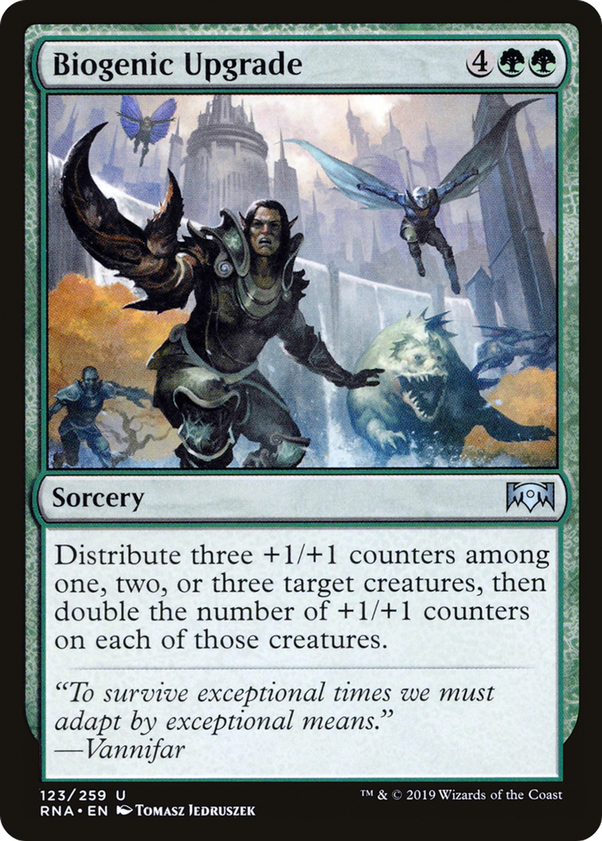 Biogenic Upgrade — Ravnica Allegiance — Magic: The Gathering