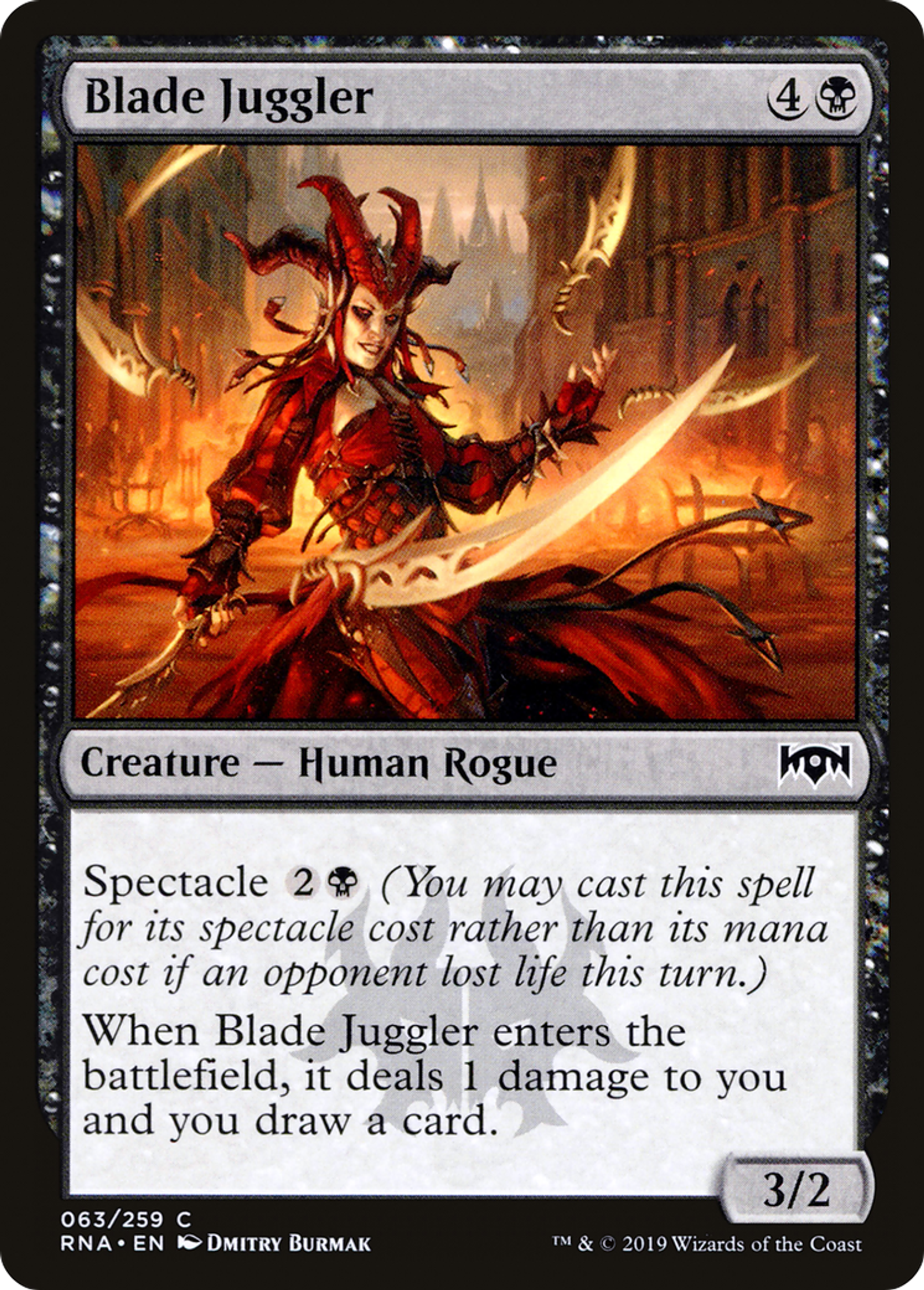 Blade Juggler — Ravnica Allegiance — Magic: The Gathering