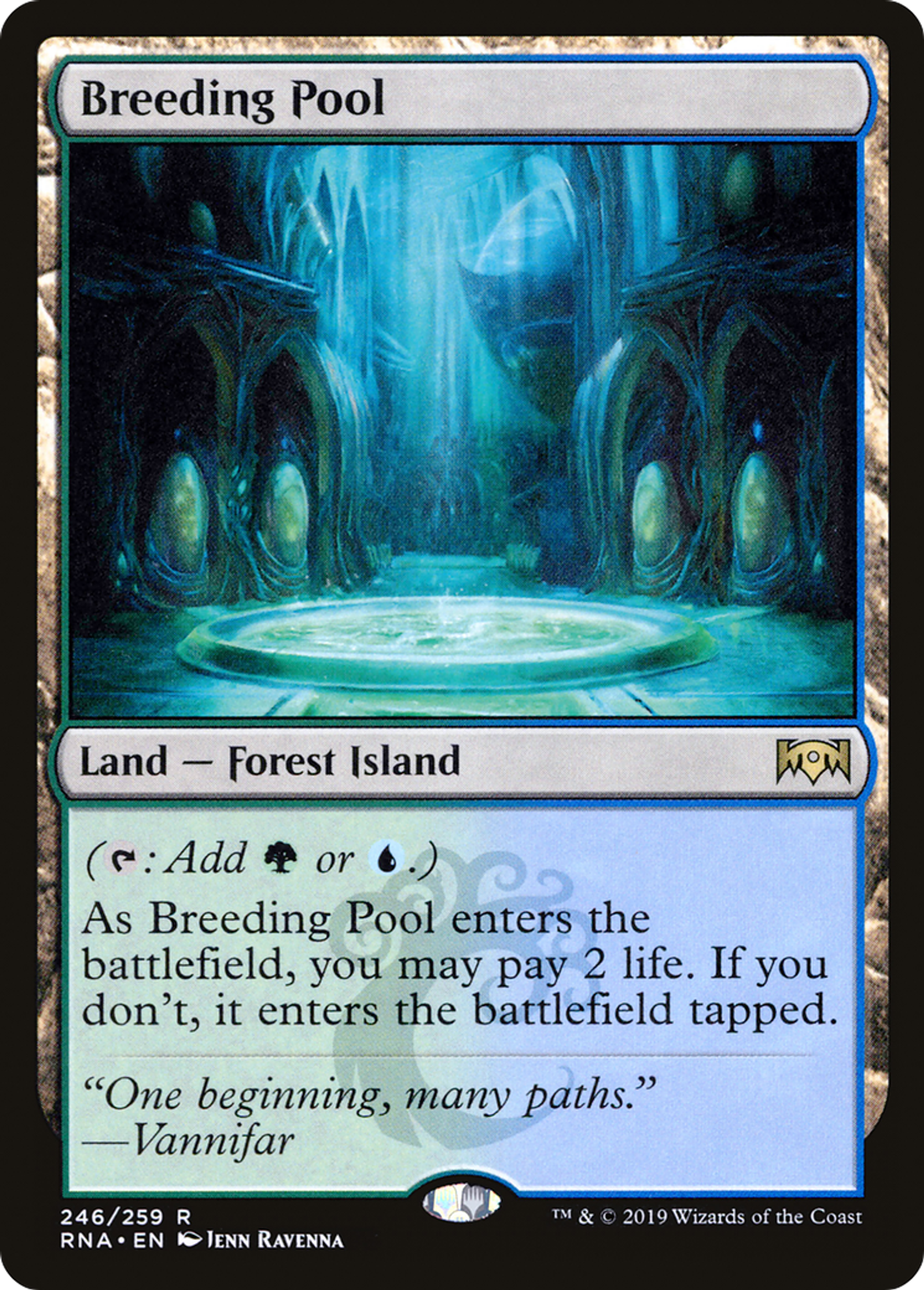 Breeding Pool — Ravnica Allegiance — Magic: The Gathering