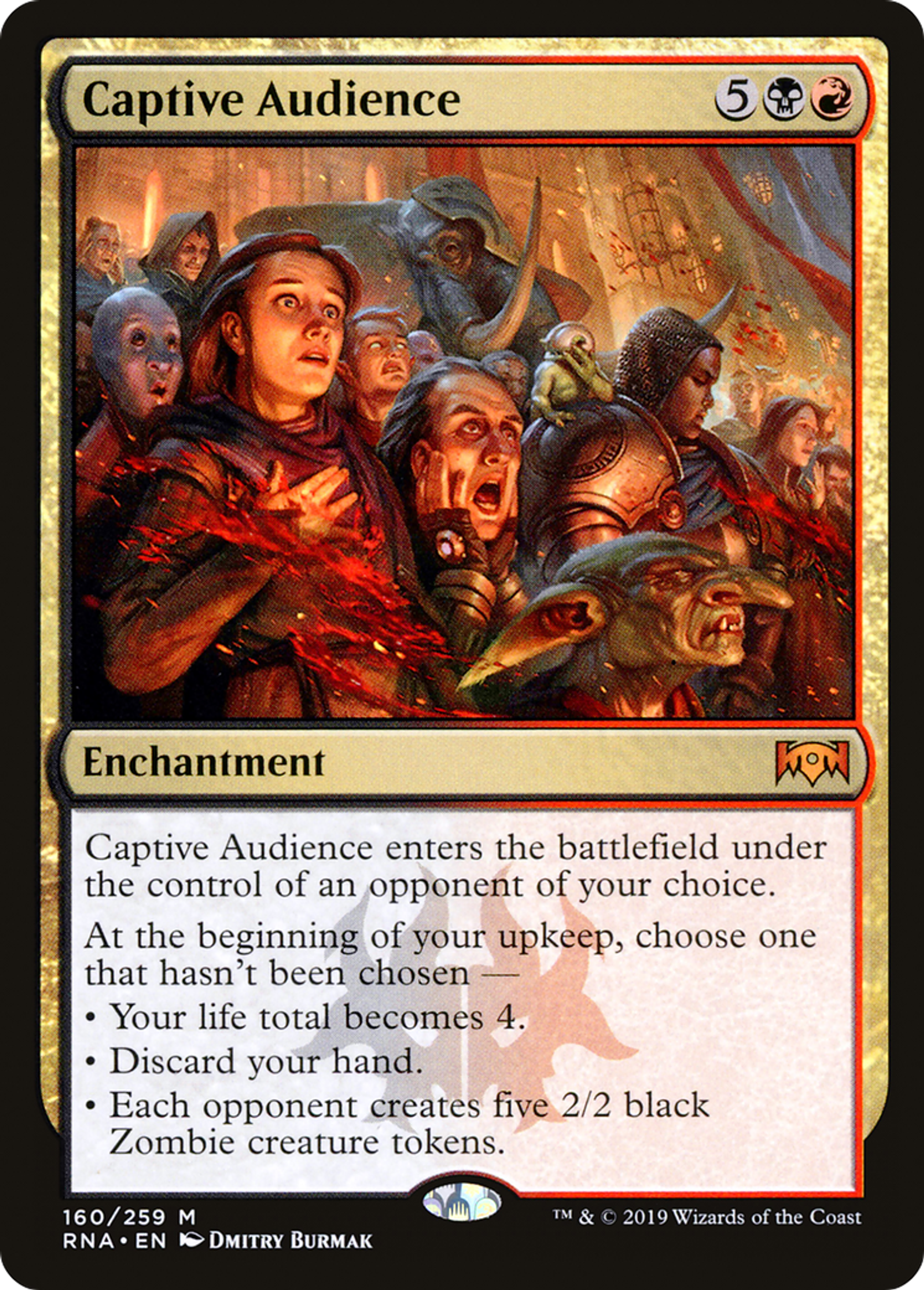 Captive Audience — Ravnica Allegiance — Magic: The Gathering