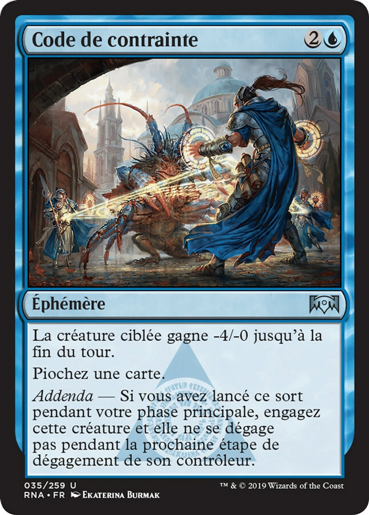 Code de contrainte — Ravnica Allegiance — Magic: The Gathering
