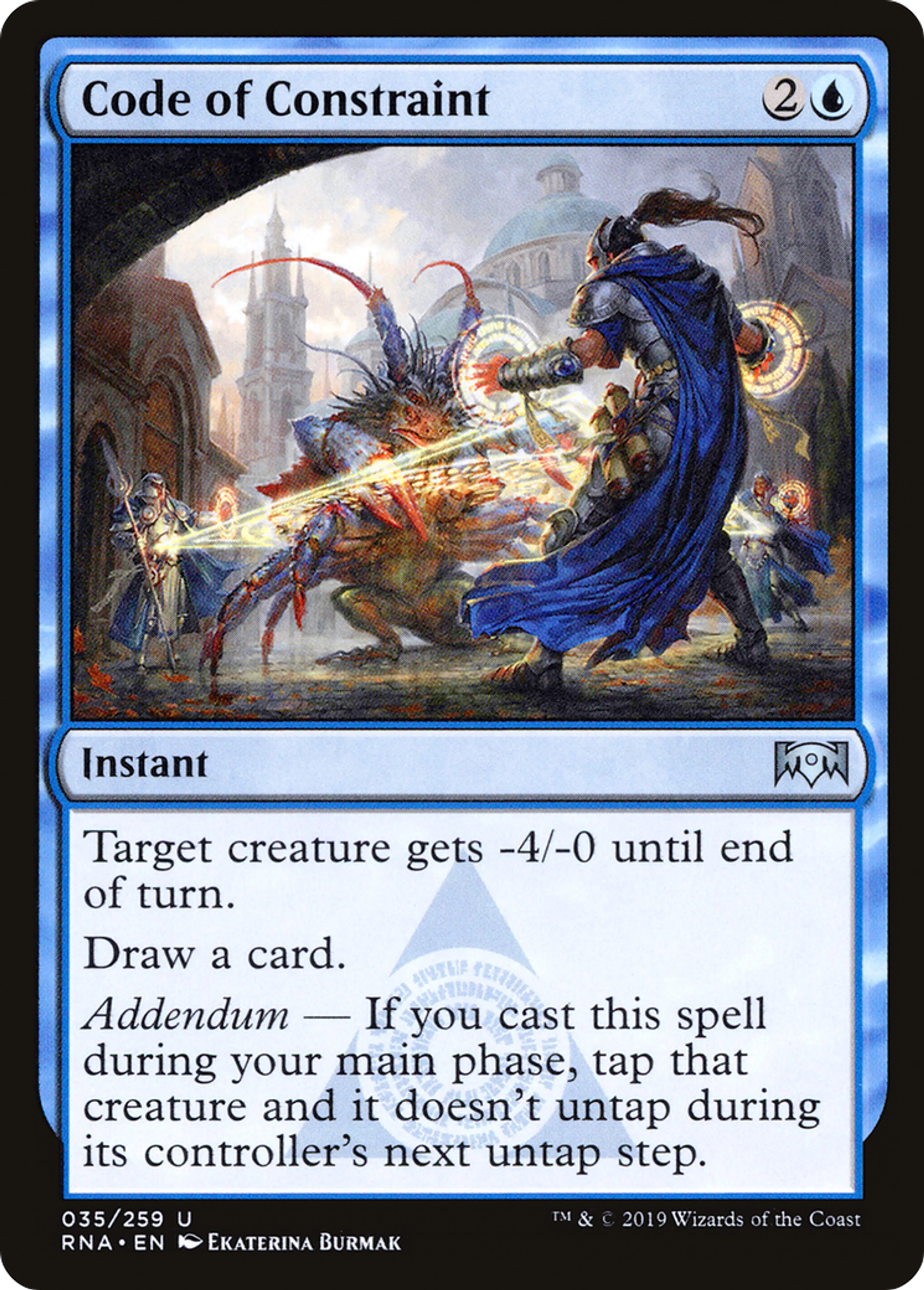 Code of Constraint — Ravnica Allegiance — Magic: The Gathering