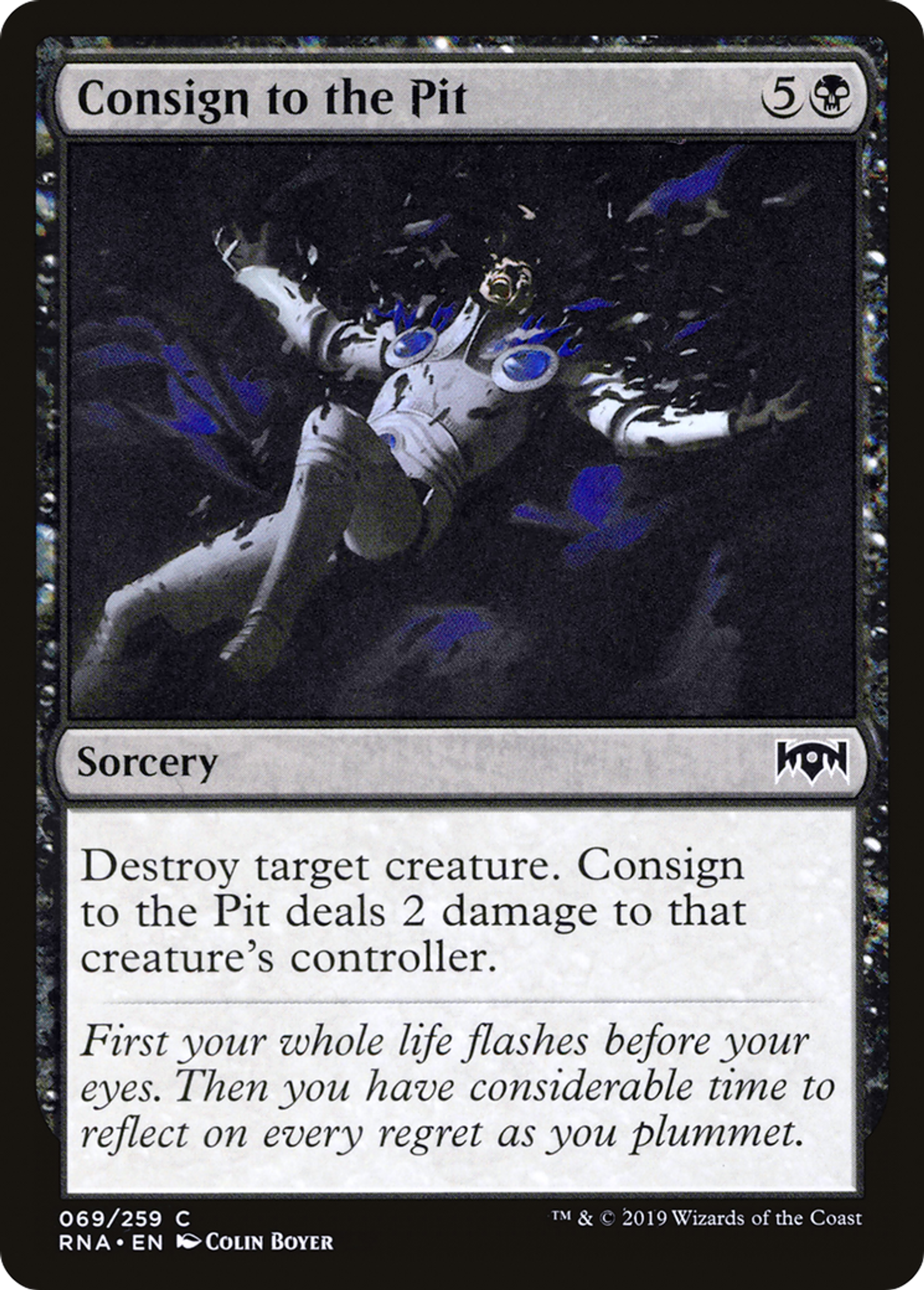 Consign to the Pit — Ravnica Allegiance — Magic: The Gathering