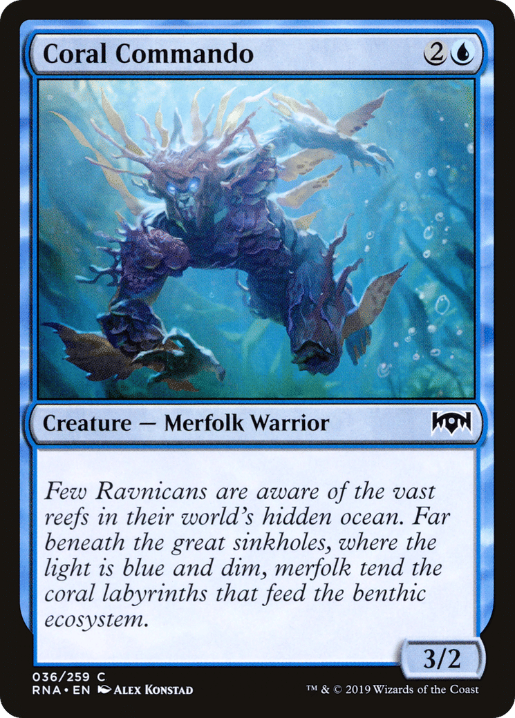 Coral Commando — Ravnica Allegiance — Magic: The Gathering