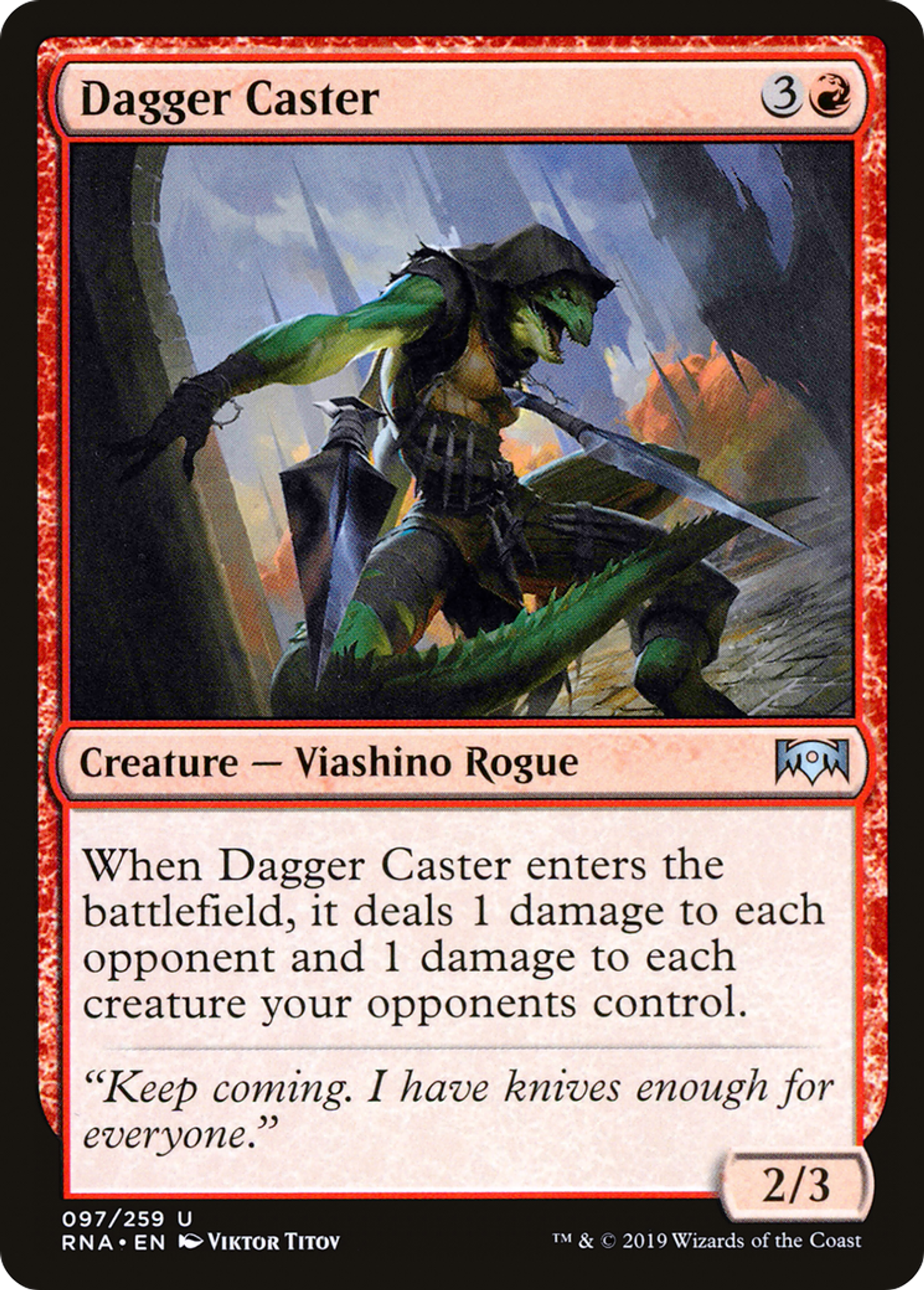 Dagger Caster — Ravnica Allegiance — Magic: The Gathering