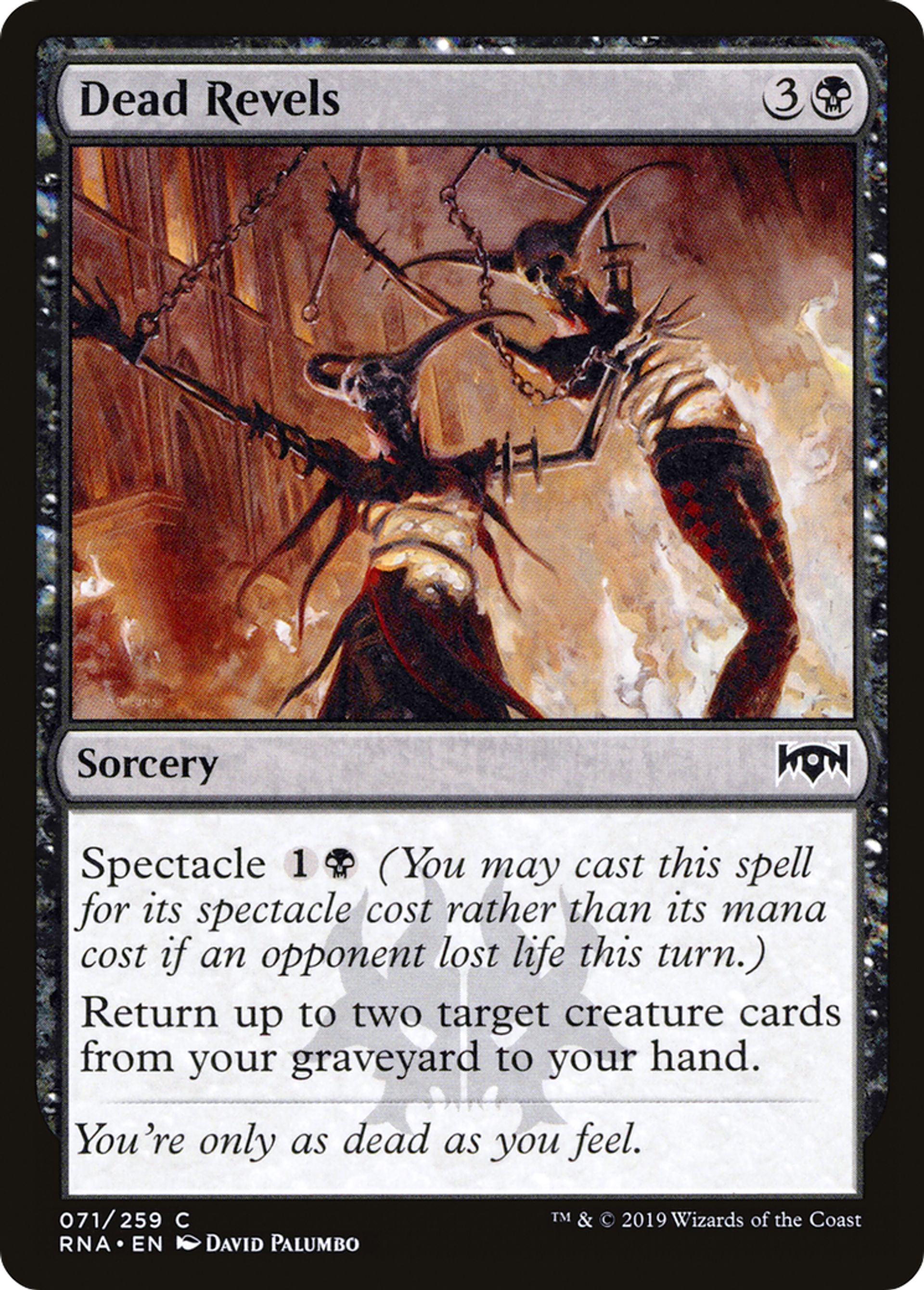 Dead Revels — Ravnica Allegiance — Magic: The Gathering
