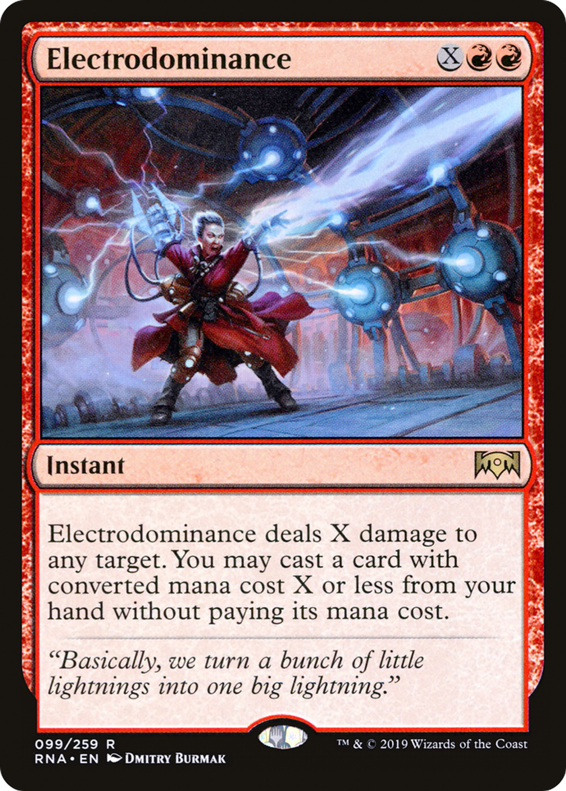 Electrodominance — Ravnica Allegiance — Magic: The Gathering