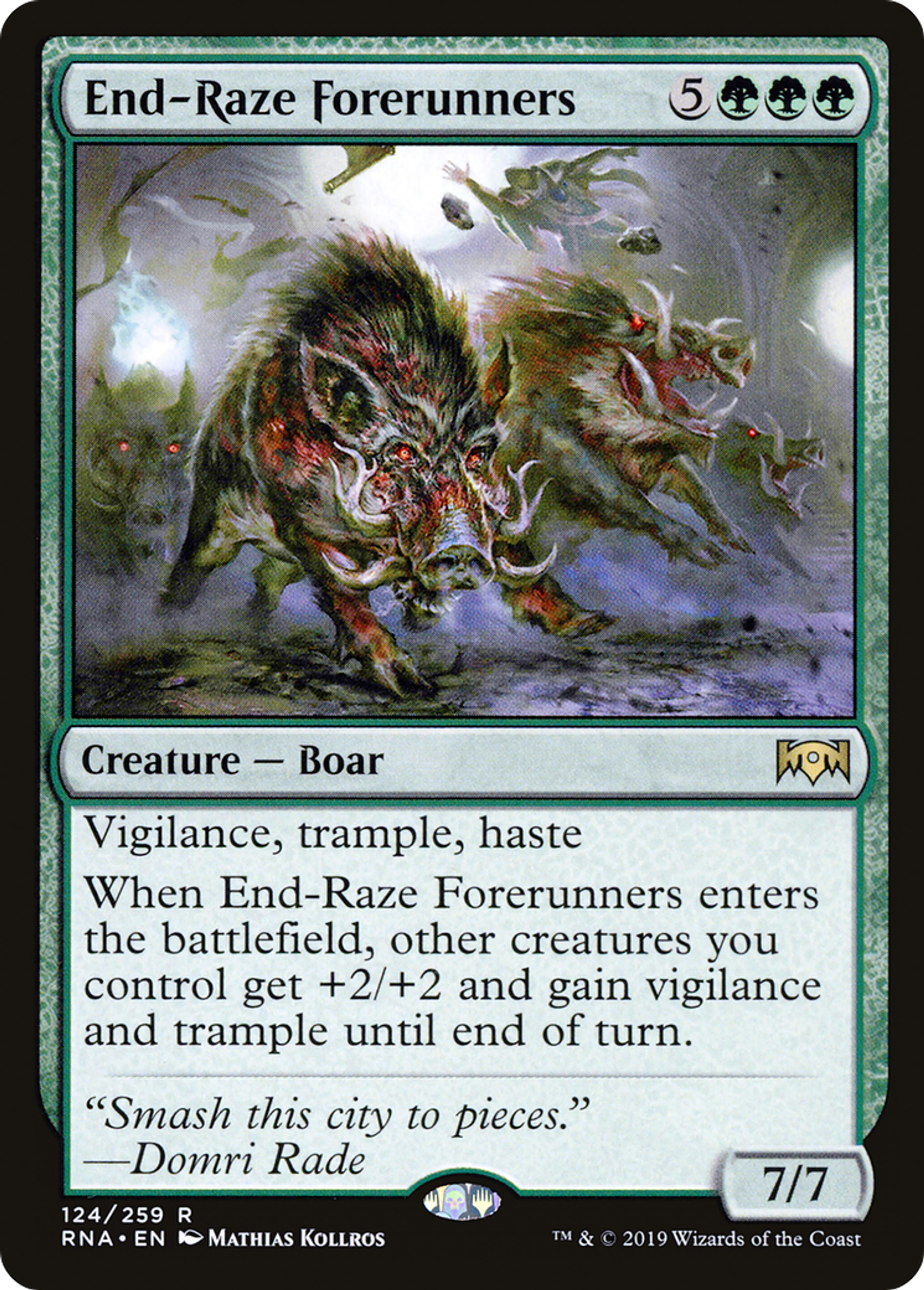 End-Raze Forerunners — Ravnica Allegiance — Magic: The Gathering