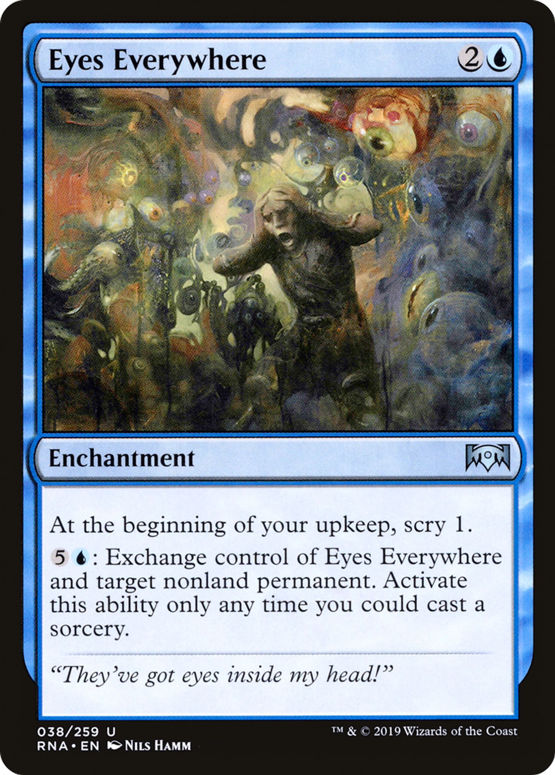 Eyes Everywhere — Ravnica Allegiance — Magic: The Gathering