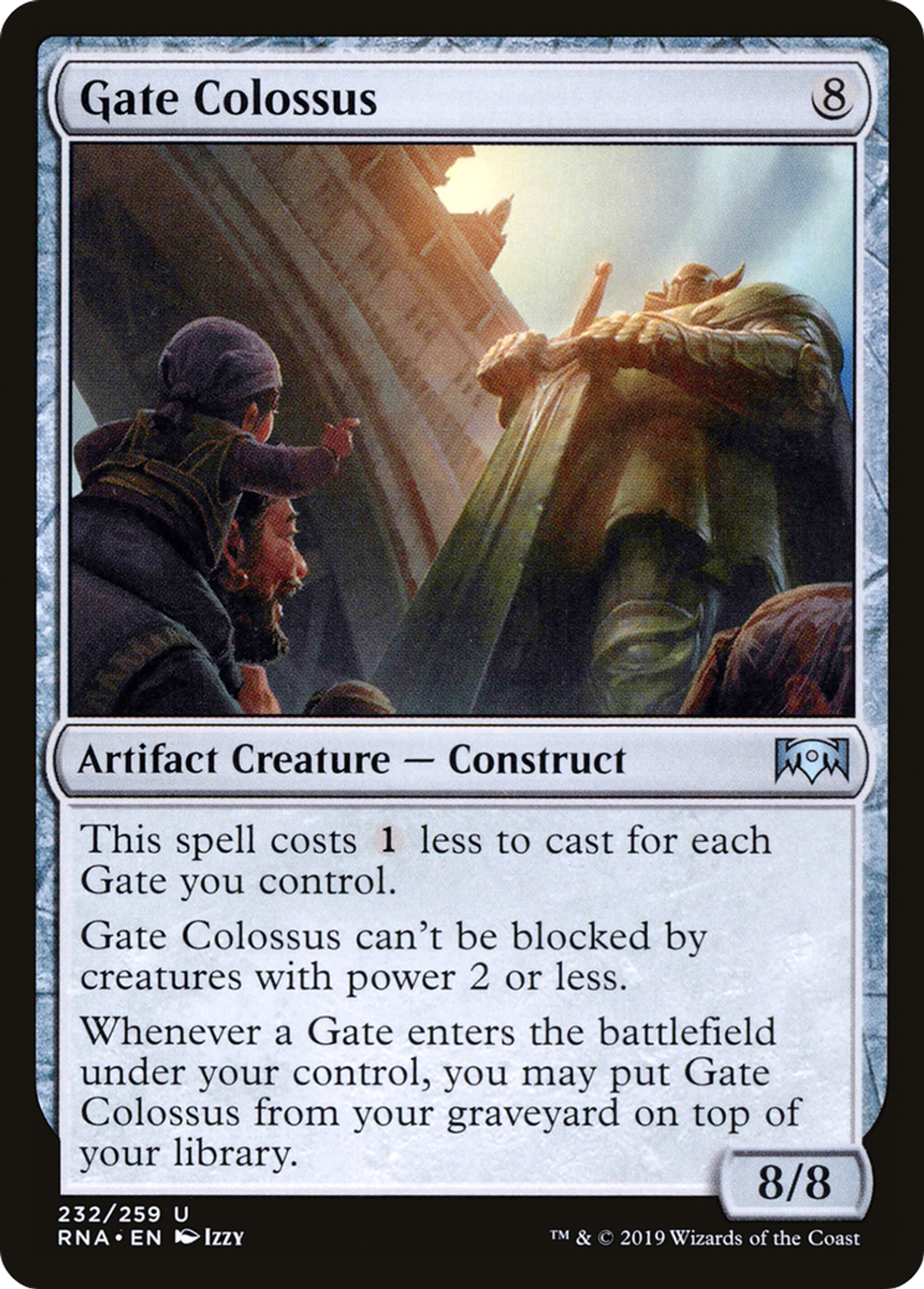 Gate Colossus — Ravnica Allegiance — Magic: The Gathering