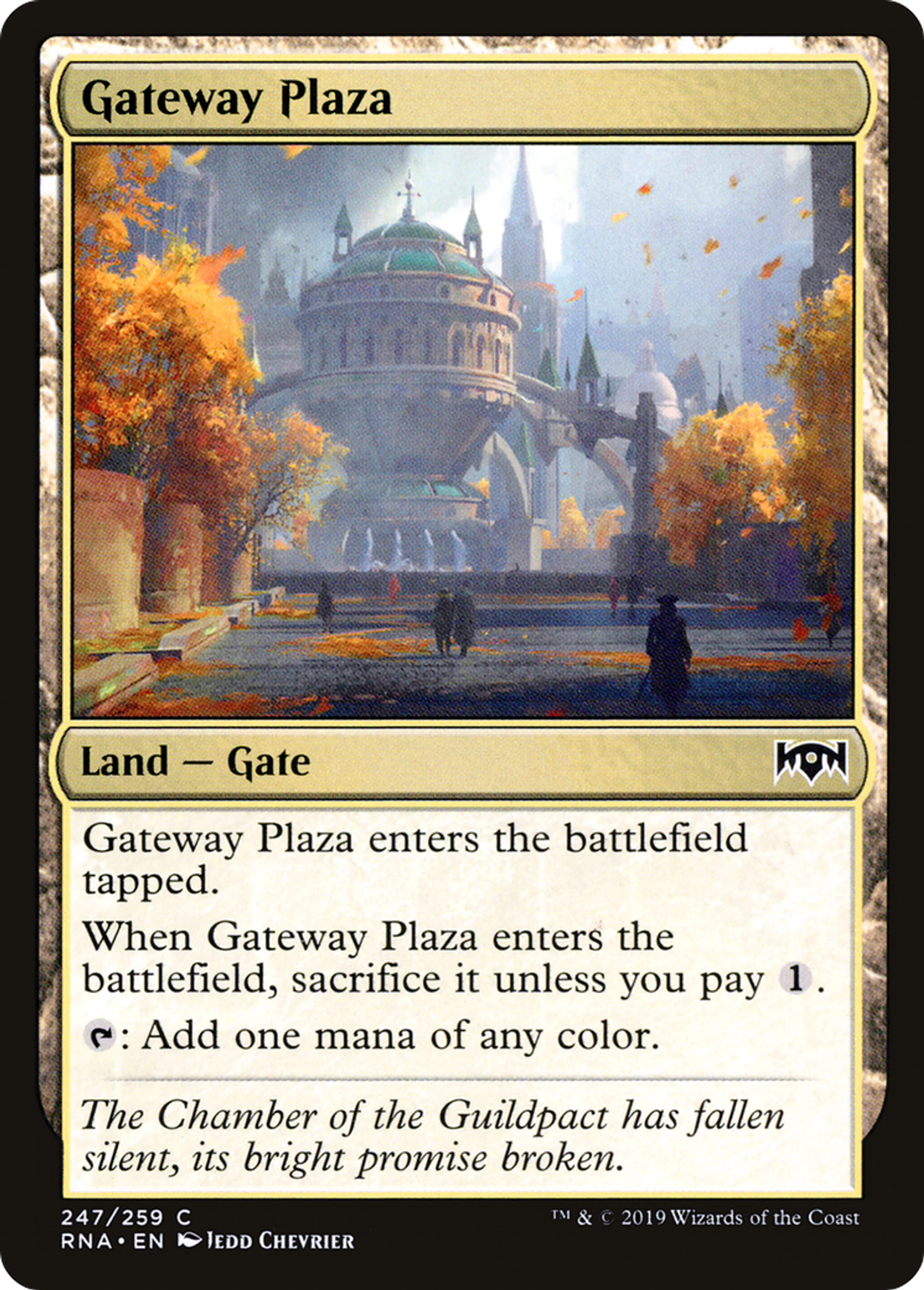 Gateway Plaza — Ravnica Allegiance — Magic: The Gathering