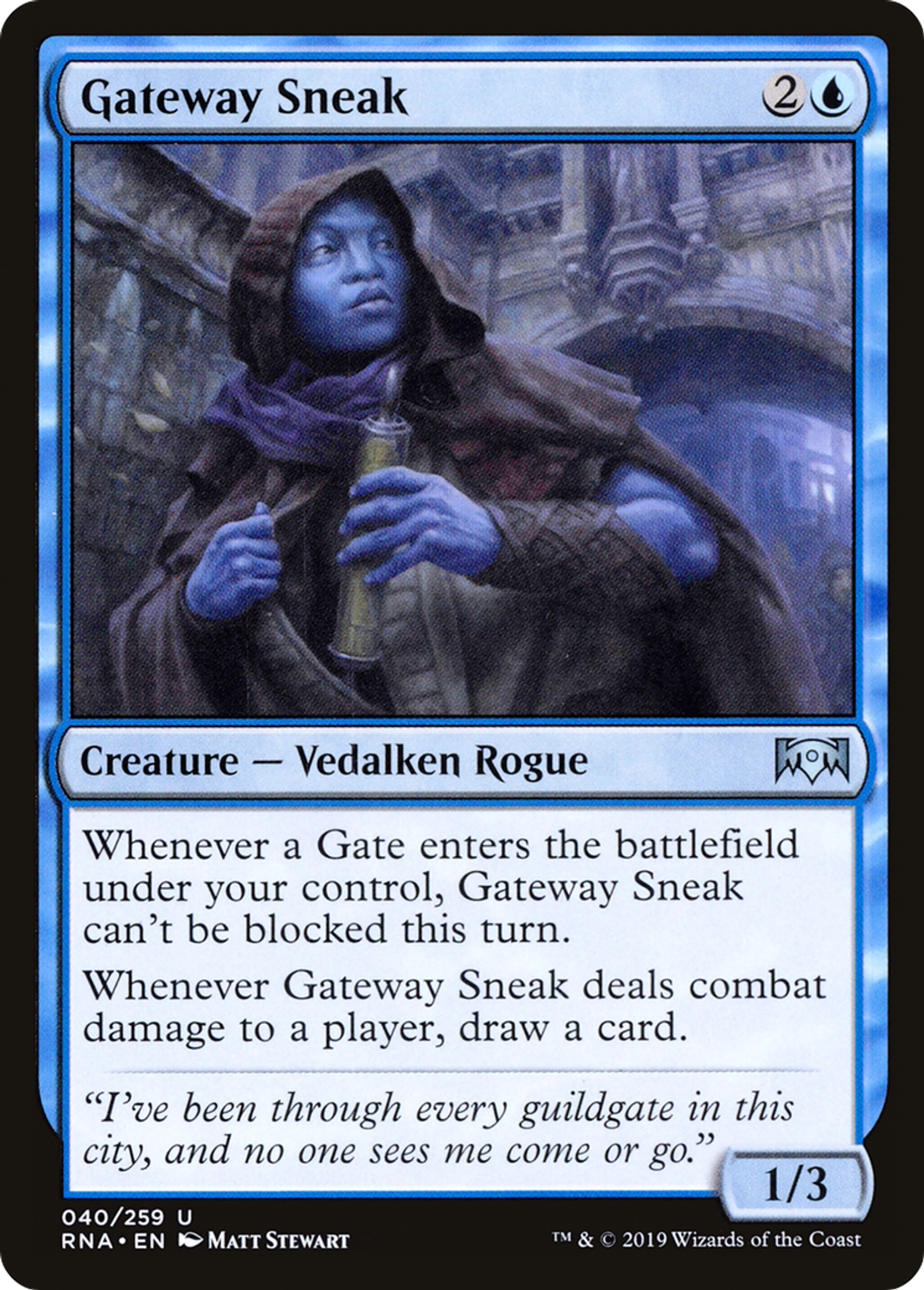 Gateway Sneak — Ravnica Allegiance — Magic: The Gathering