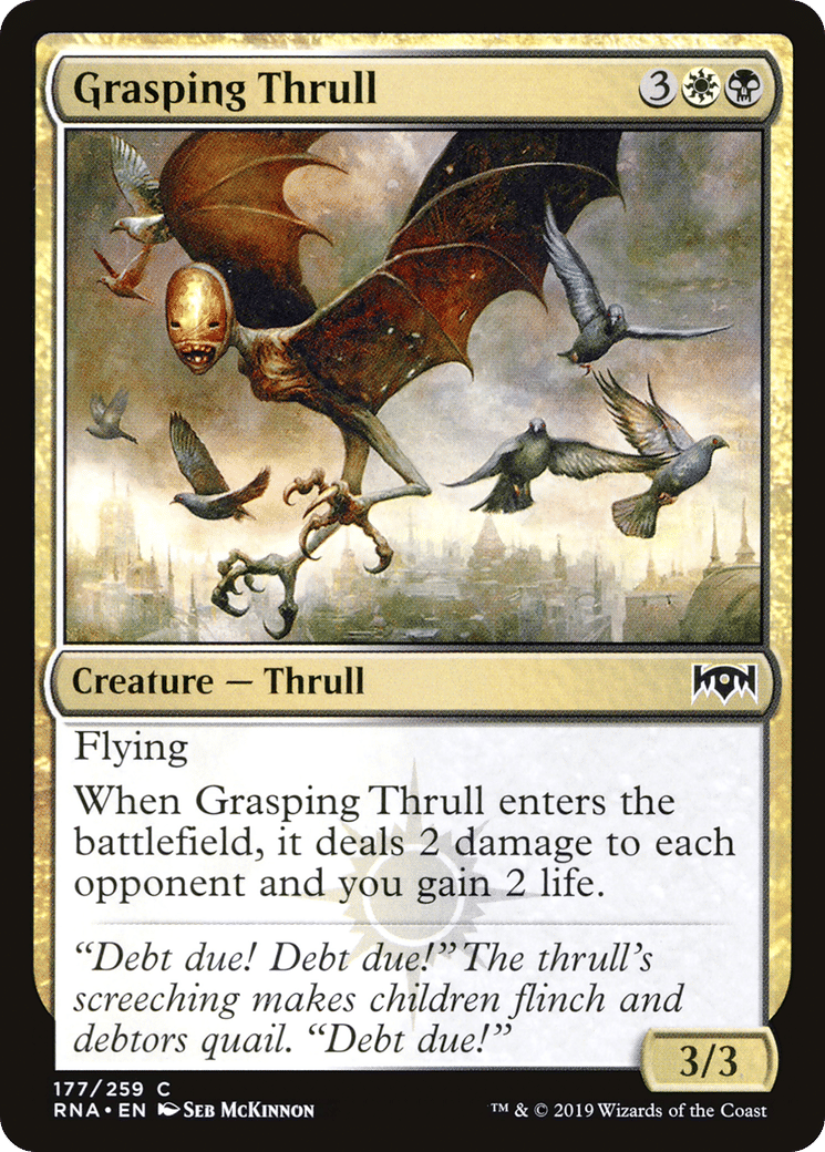 Grasping Thrull — Ravnica Allegiance — Magic: The Gathering