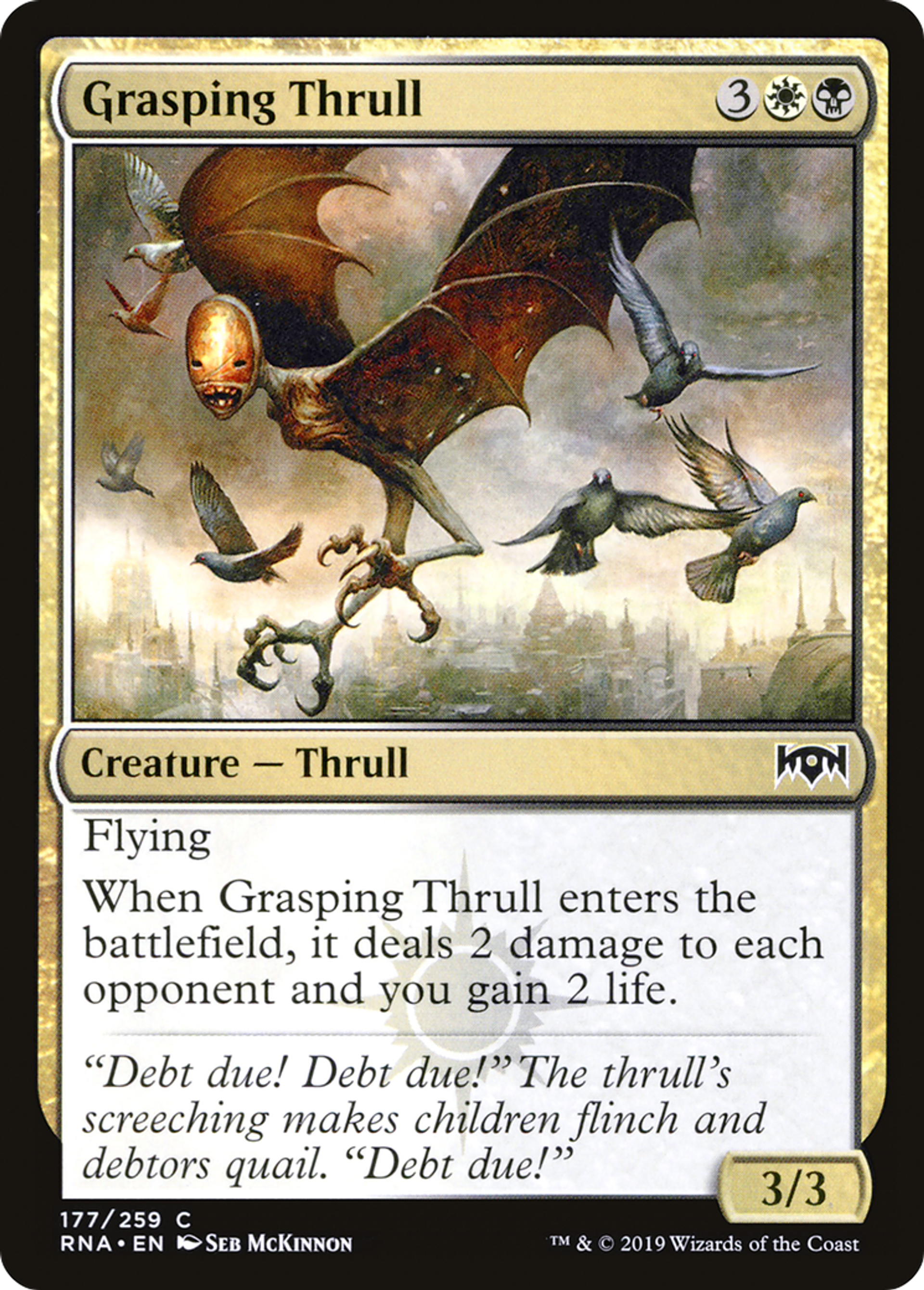 Grasping Thrull — Ravnica Allegiance — Magic: The Gathering