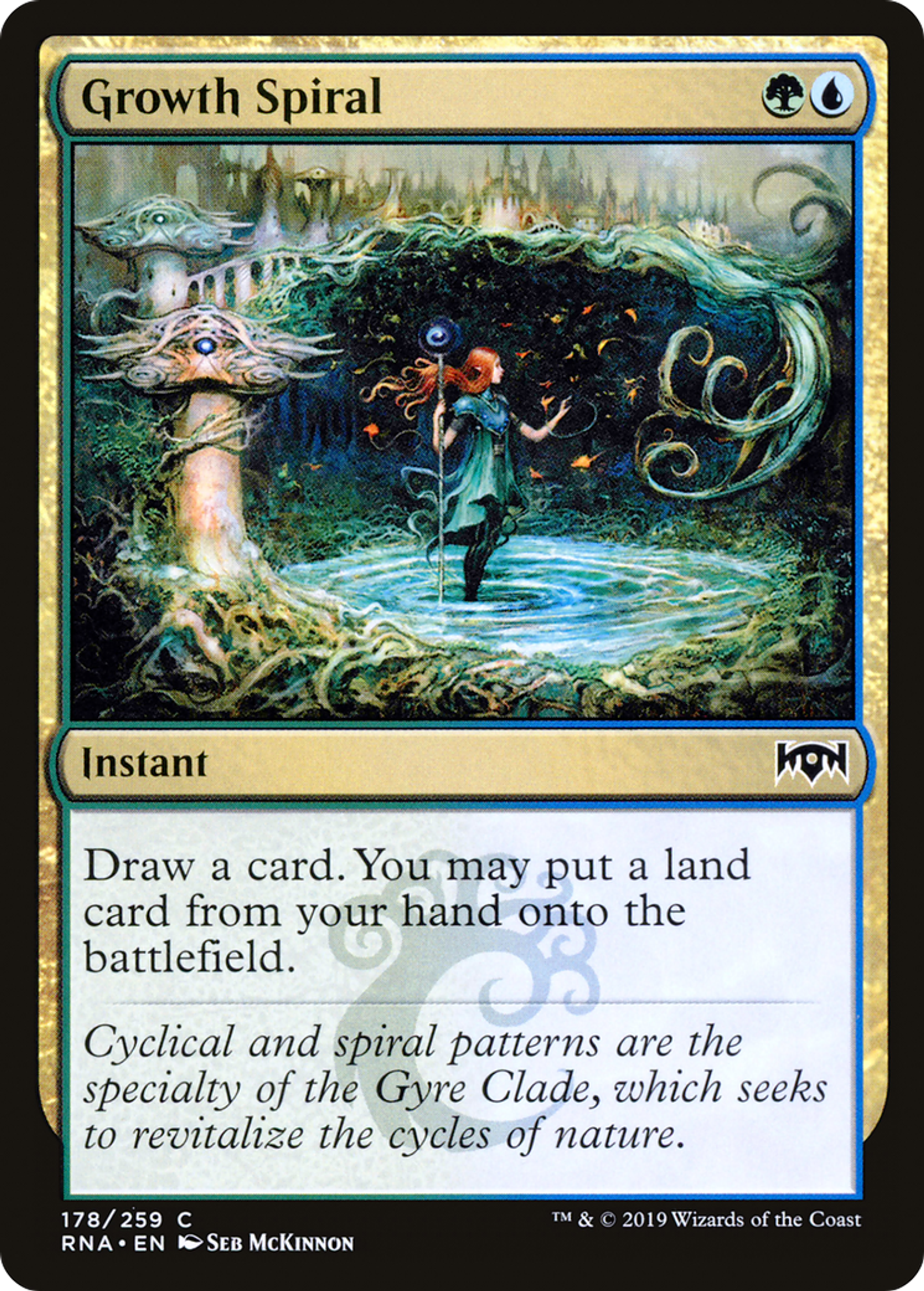 Growth Spiral — Ravnica Allegiance — Magic: The Gathering