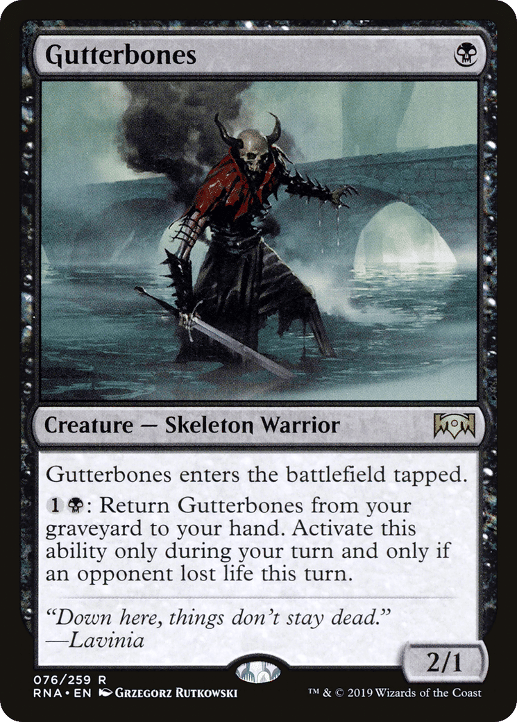 Gutterbones — Ravnica Allegiance — Magic: The Gathering
