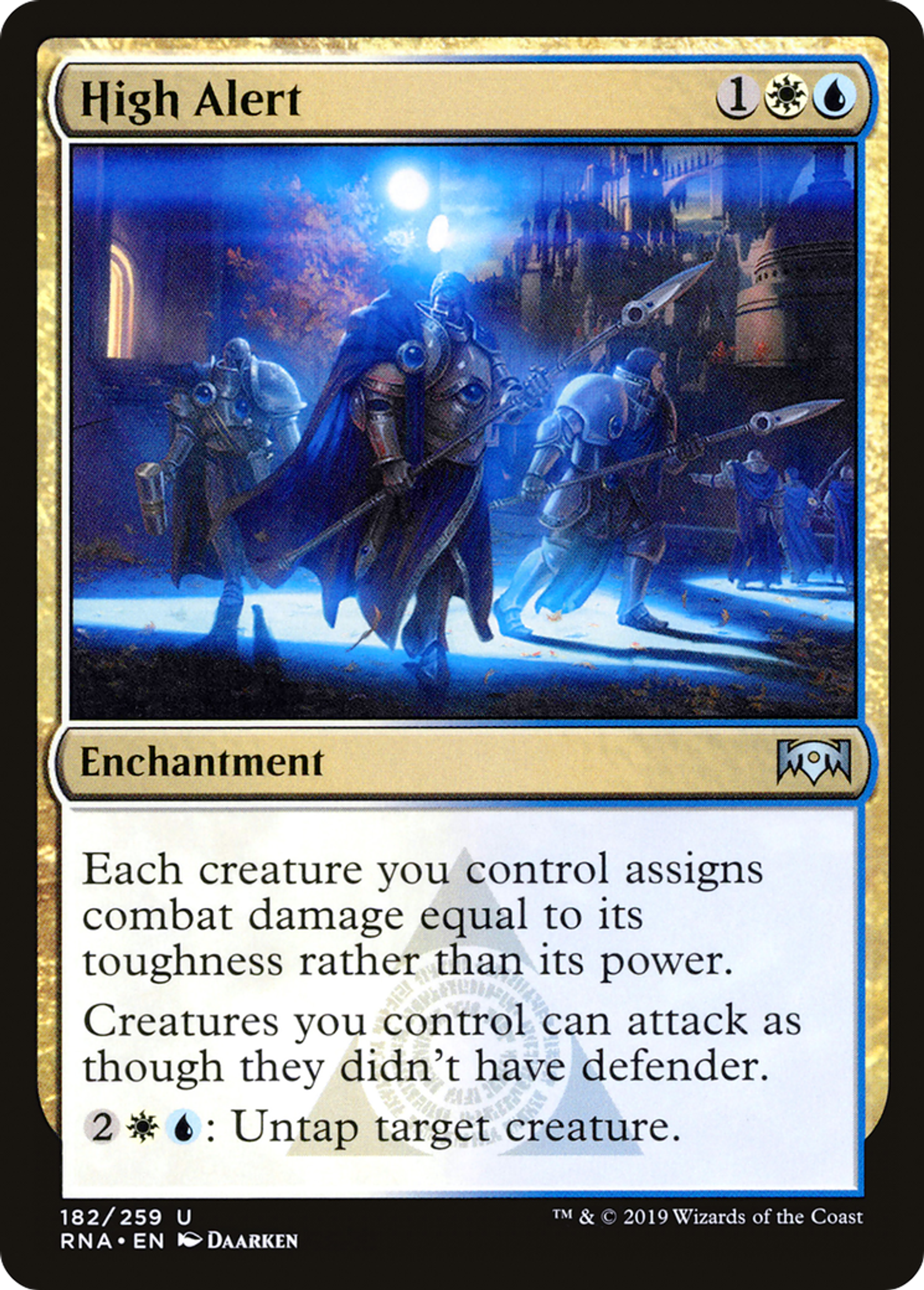 High Alert — Ravnica Allegiance — Magic: The Gathering
