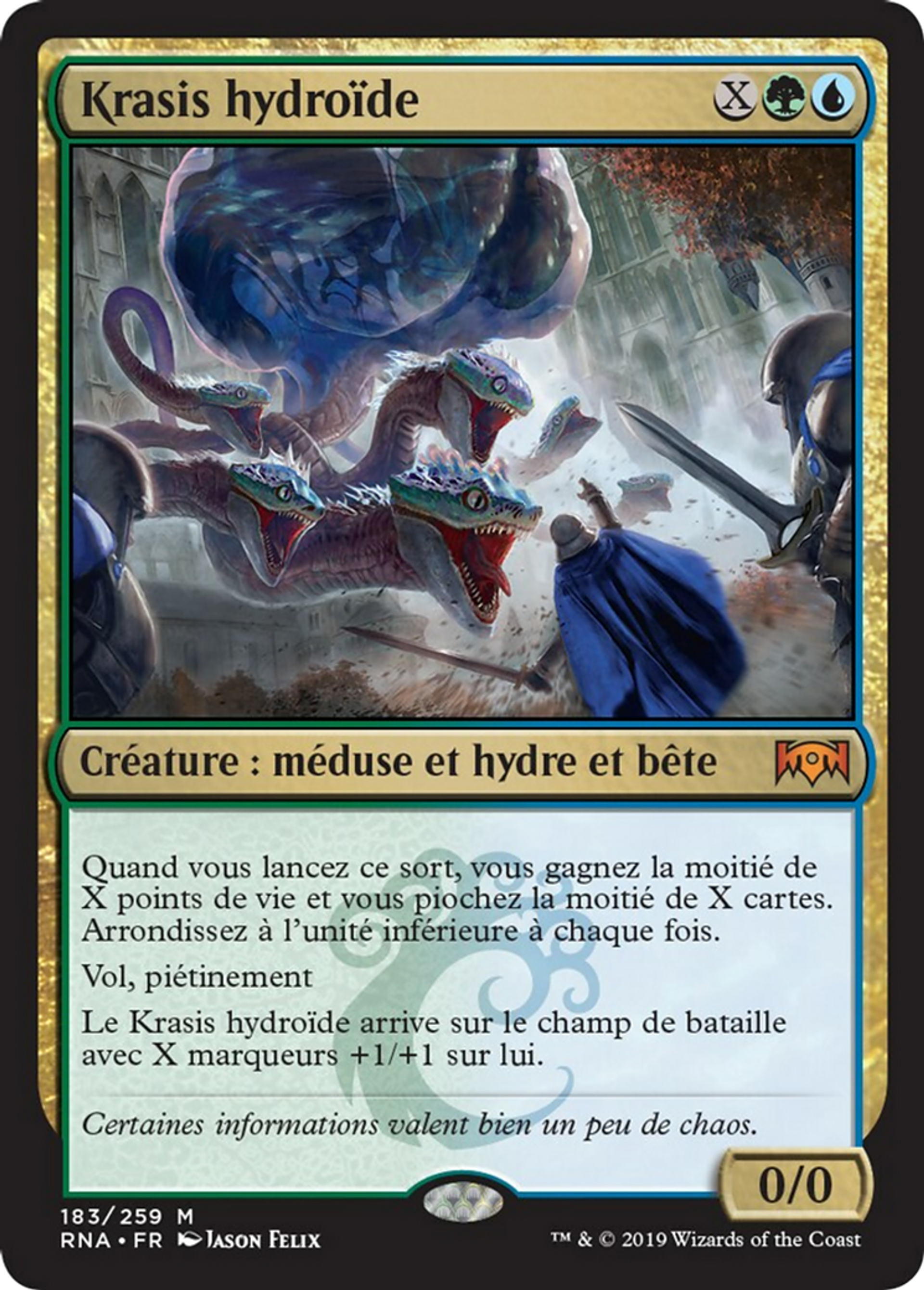 Krasis hydroïde — Ravnica Allegiance — Magic: The Gathering