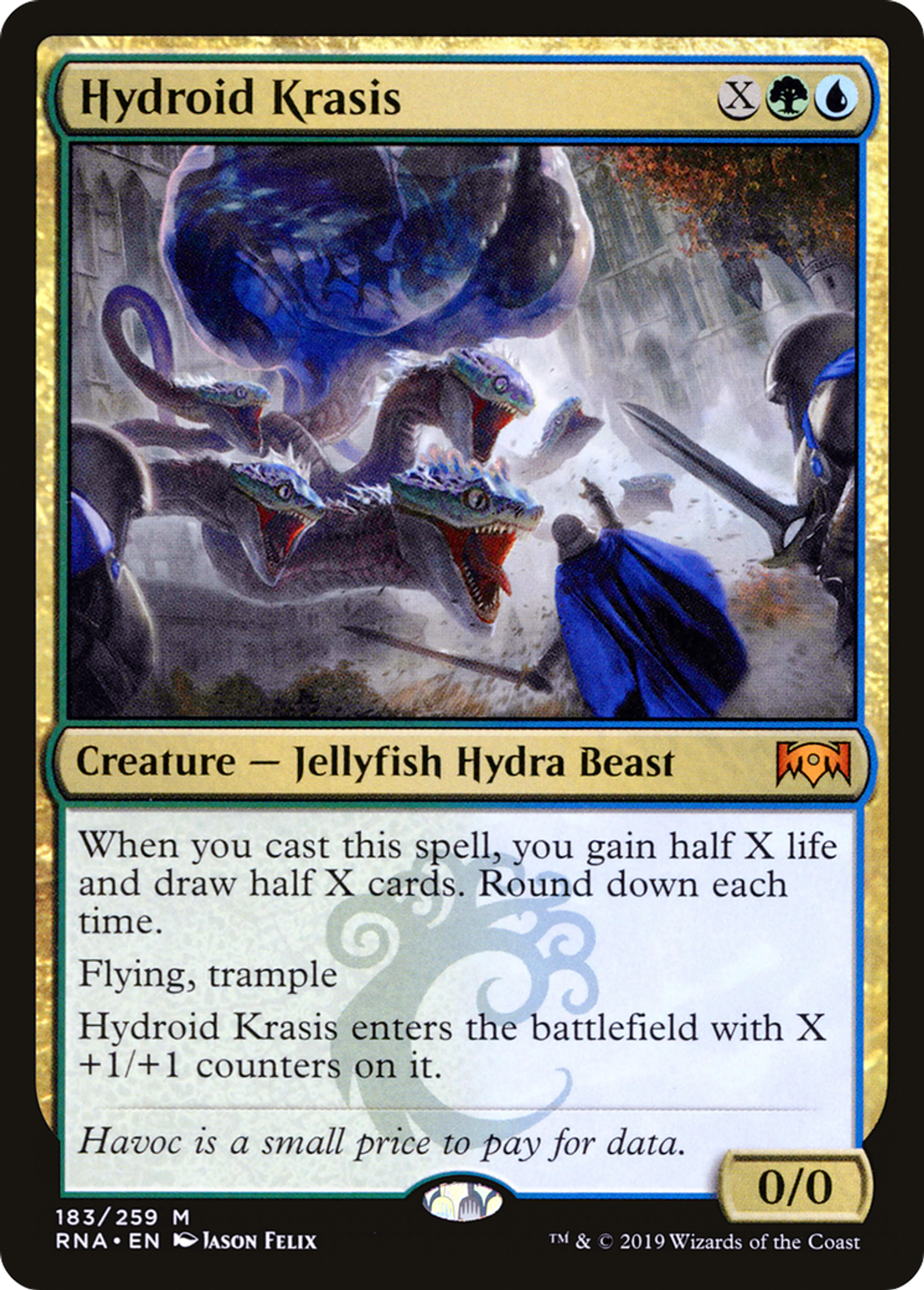 Hydroid Krasis — Ravnica Allegiance — Magic: The Gathering