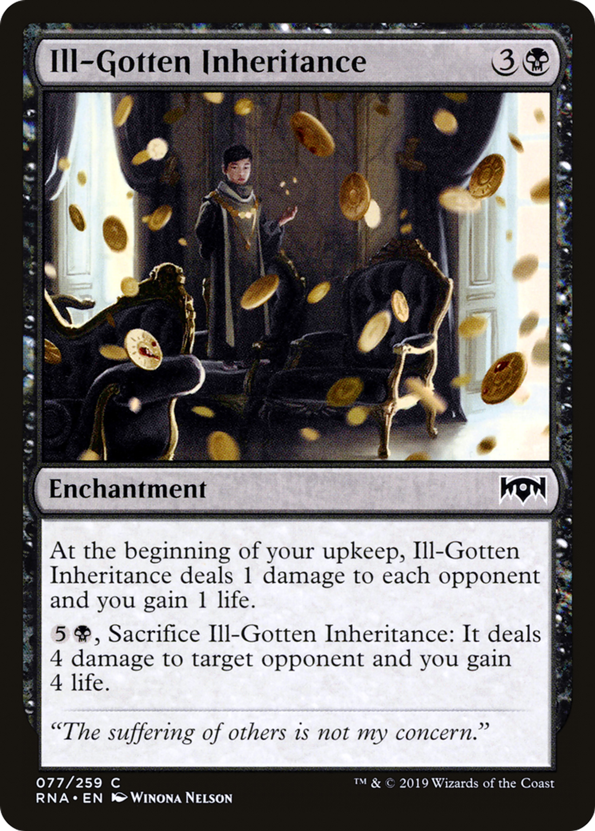 Ill-Gotten Inheritance — Ravnica Allegiance — Magic: The Gathering