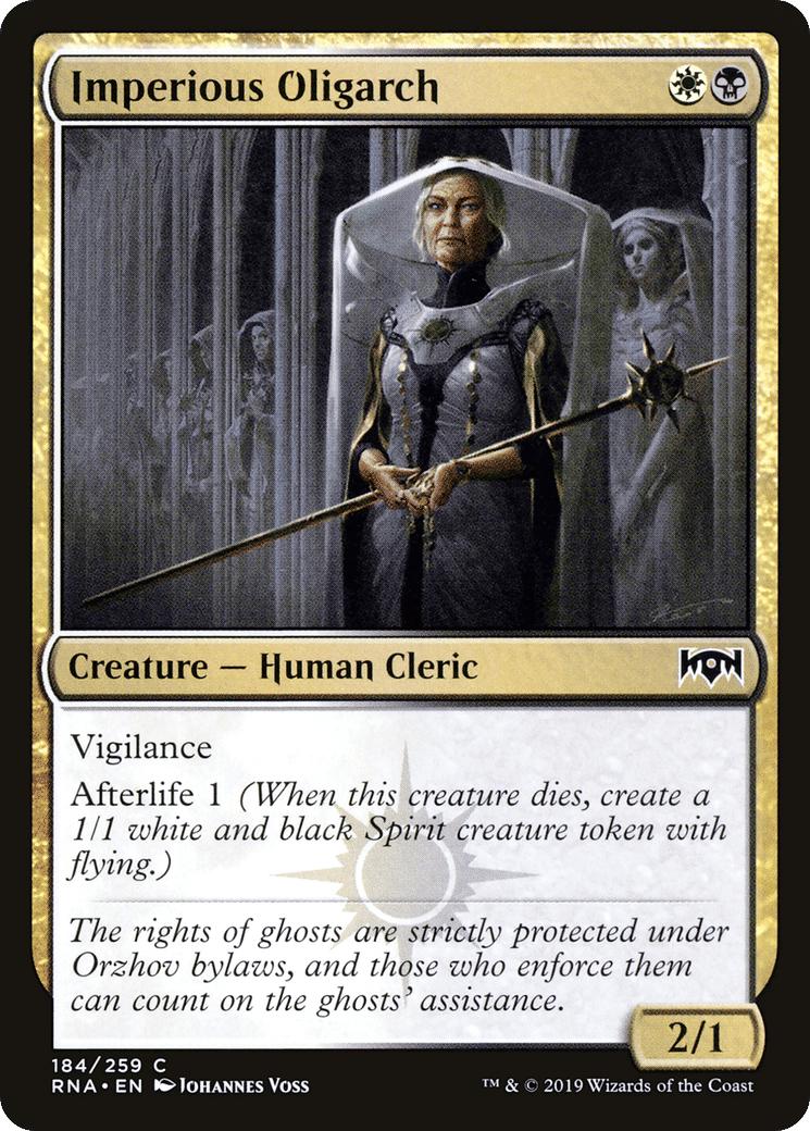 Imperious Oligarch — Ravnica Allegiance — Magic: The Gathering