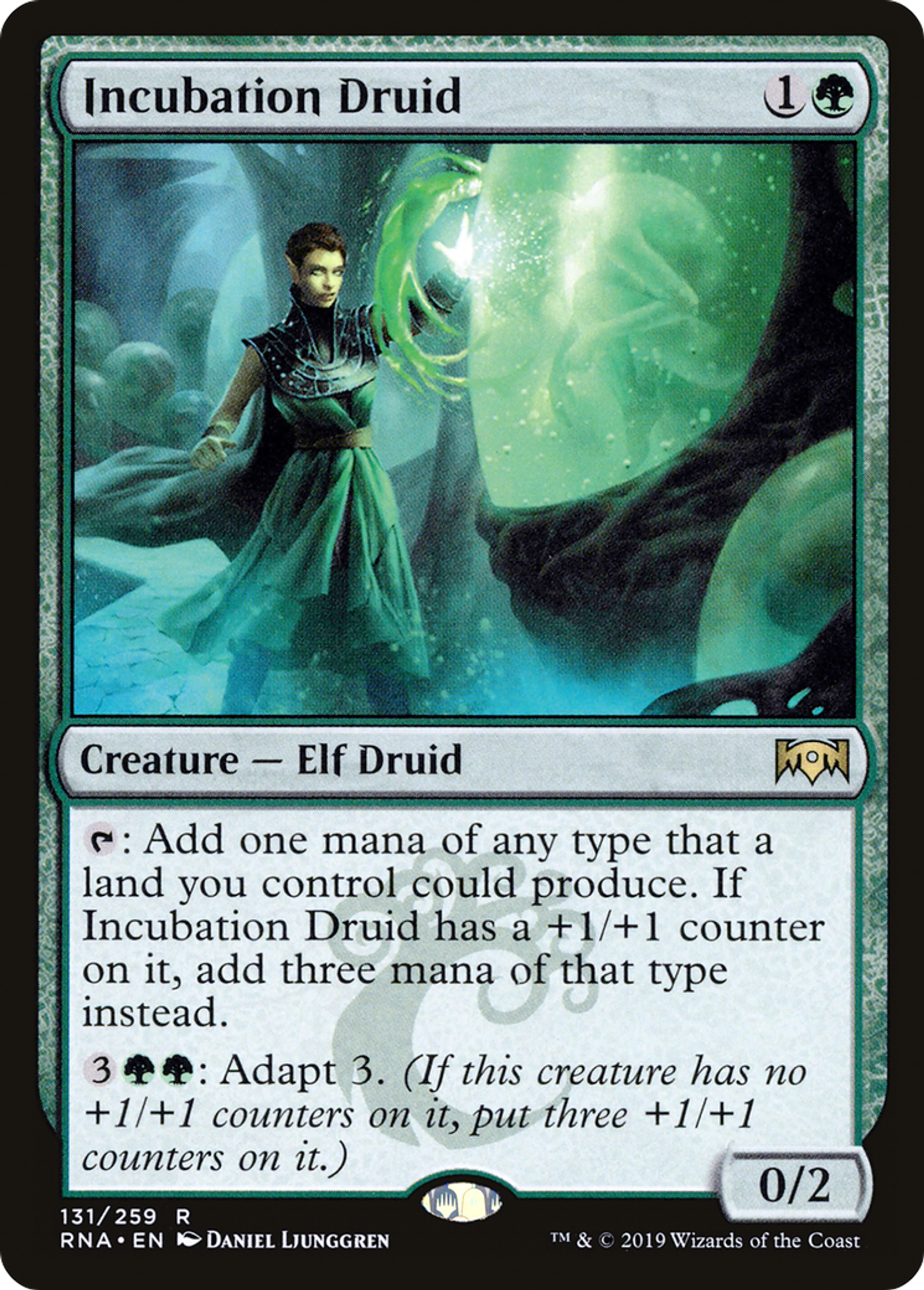 Incubation Druid — Ravnica Allegiance — Magic: The Gathering