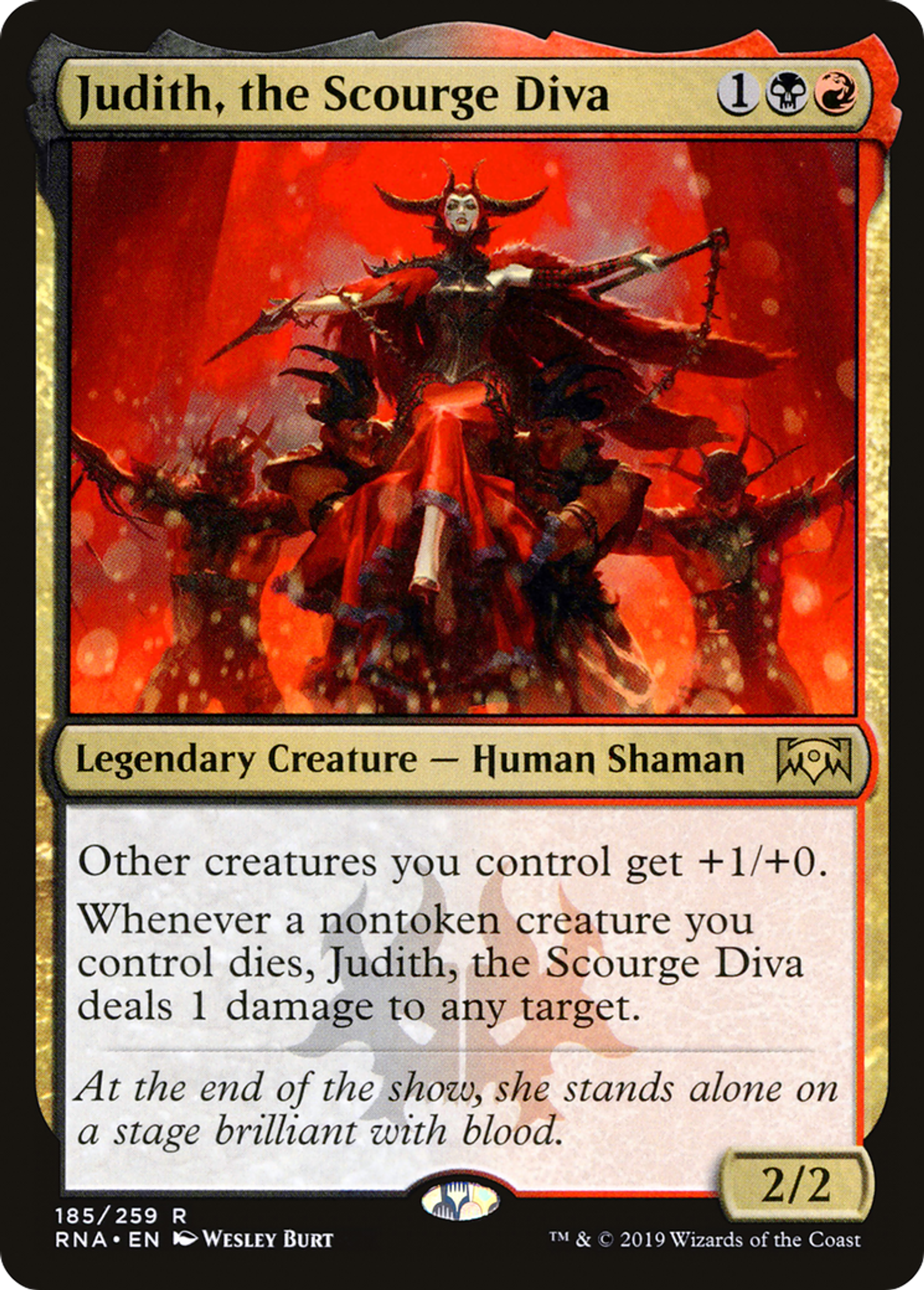 Judith, the Scourge Diva — Ravnica Allegiance — Magic: The Gathering