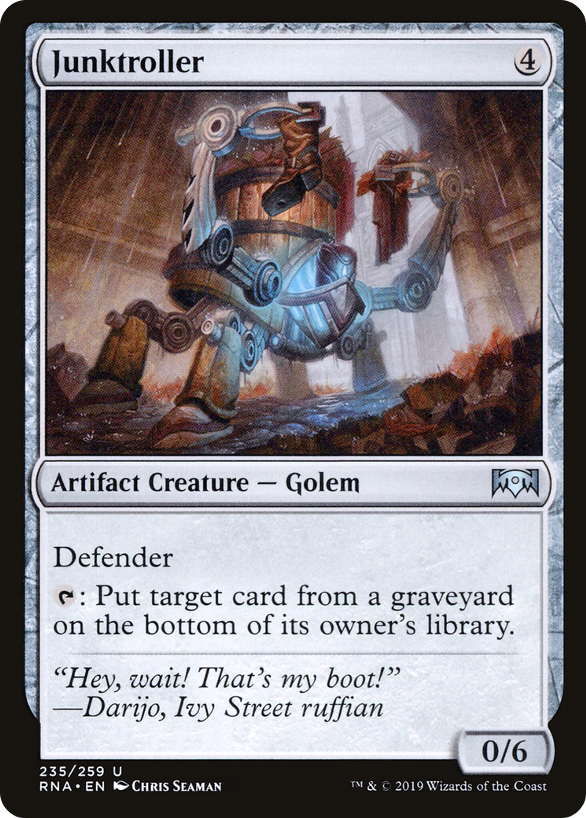 Junktroller — Ravnica Allegiance — Magic: The Gathering