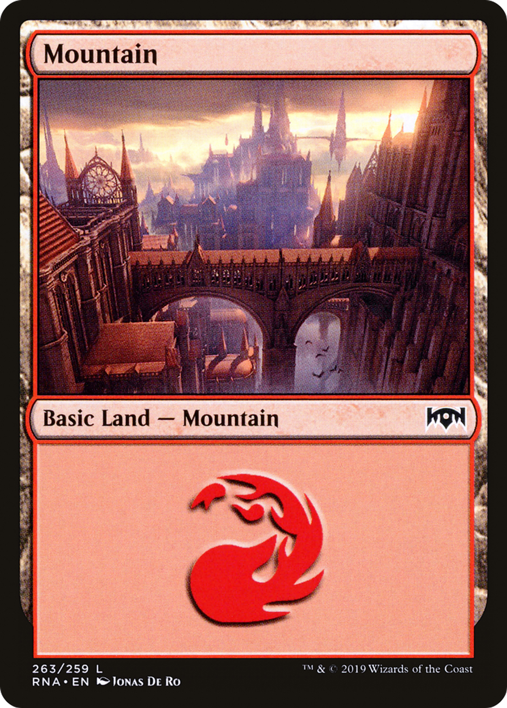 Mountain — Ravnica Allegiance — Magic: The Gathering