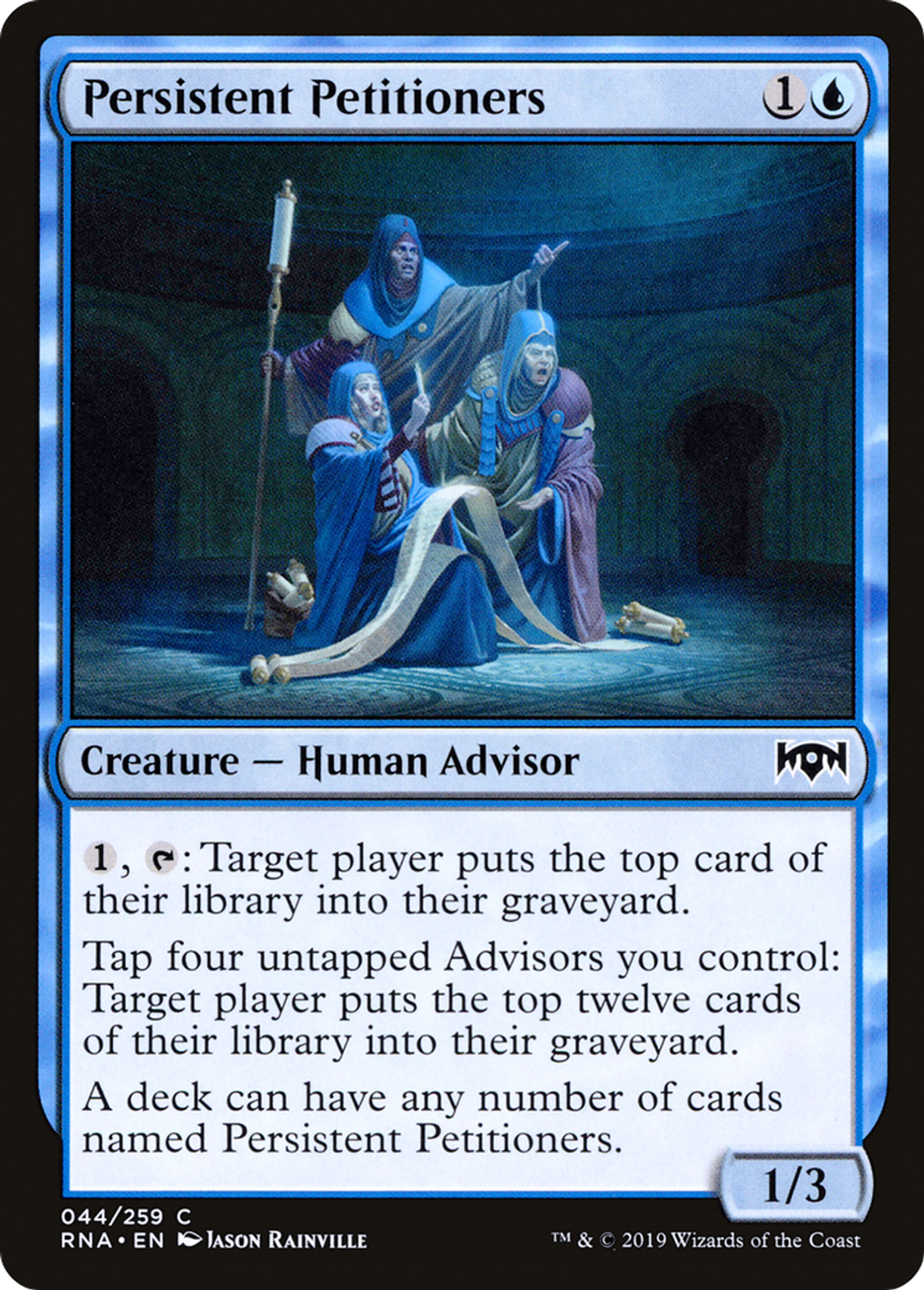 Persistent Petitioners — Ravnica Allegiance — Magic: The Gathering