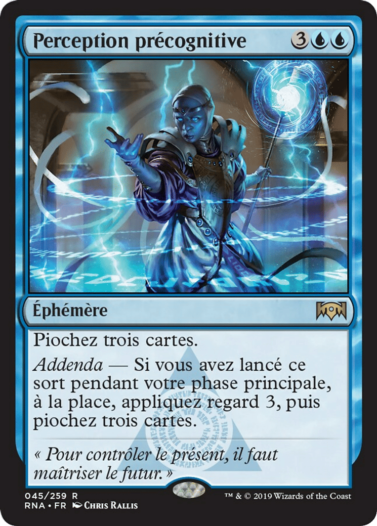 Perception précognitive — Ravnica Allegiance — Magic: The Gathering