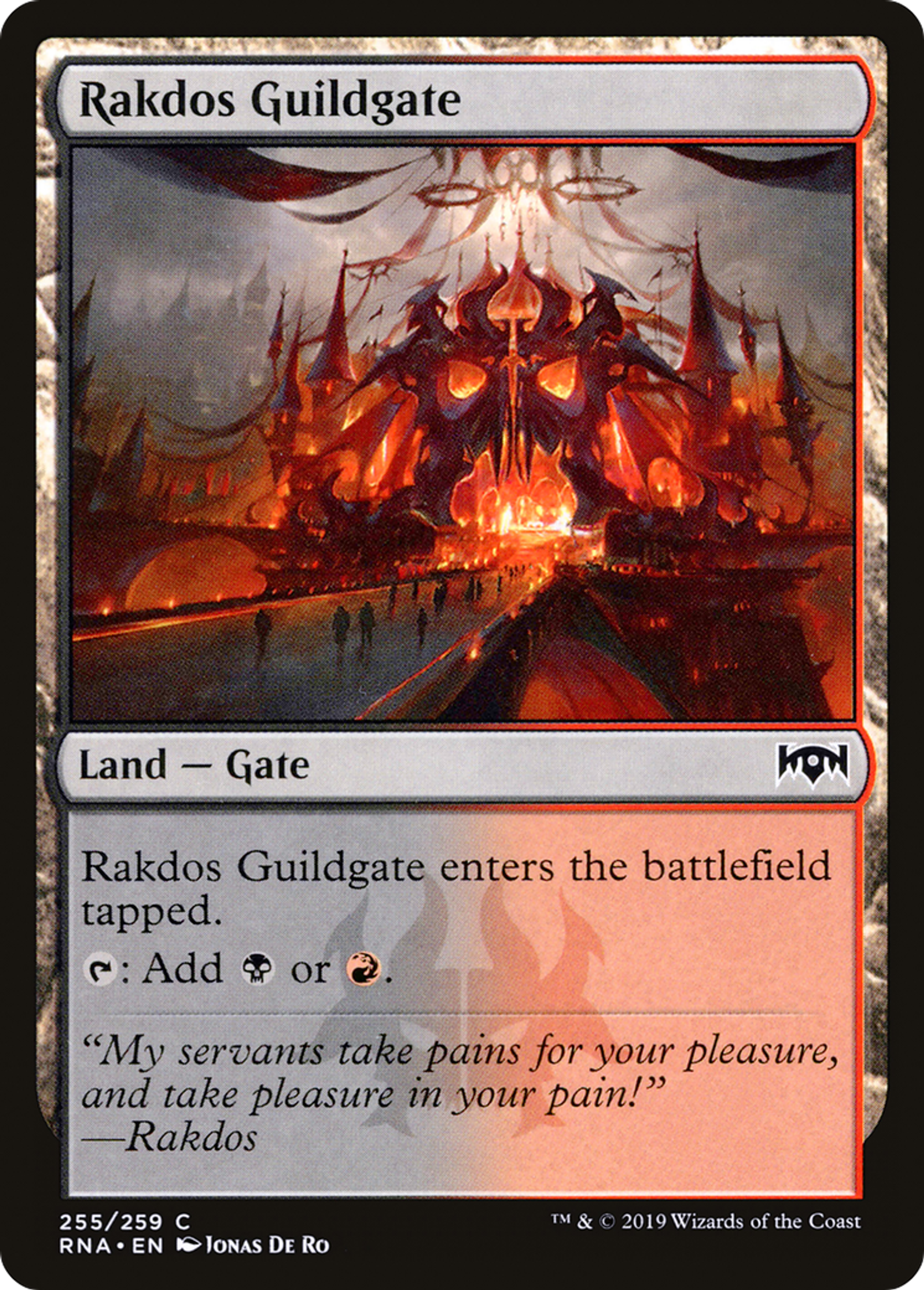 Rakdos Guildgate — Ravnica Allegiance — Magic: The Gathering