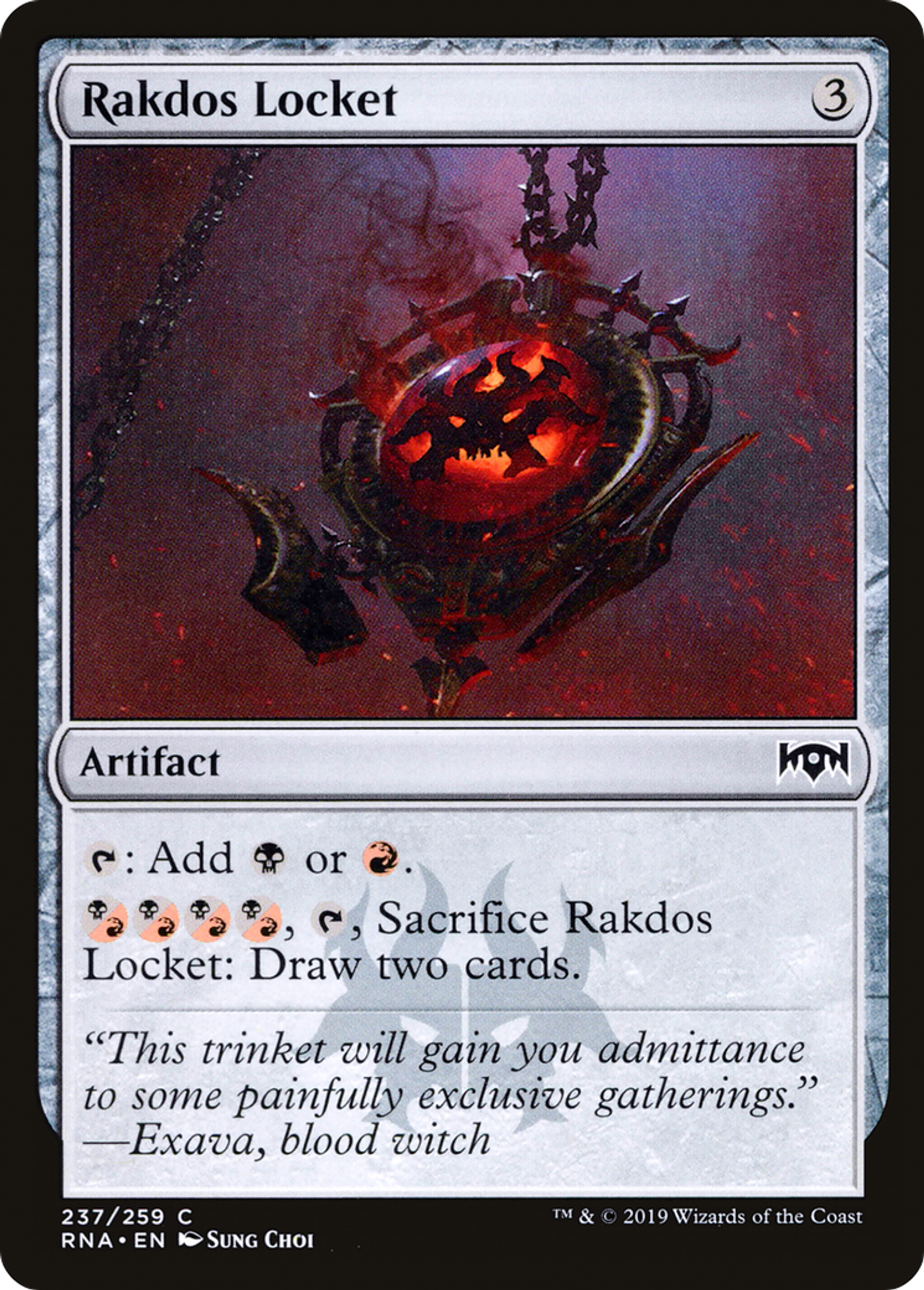 Rakdos Locket — Ravnica Allegiance — Magic: The Gathering