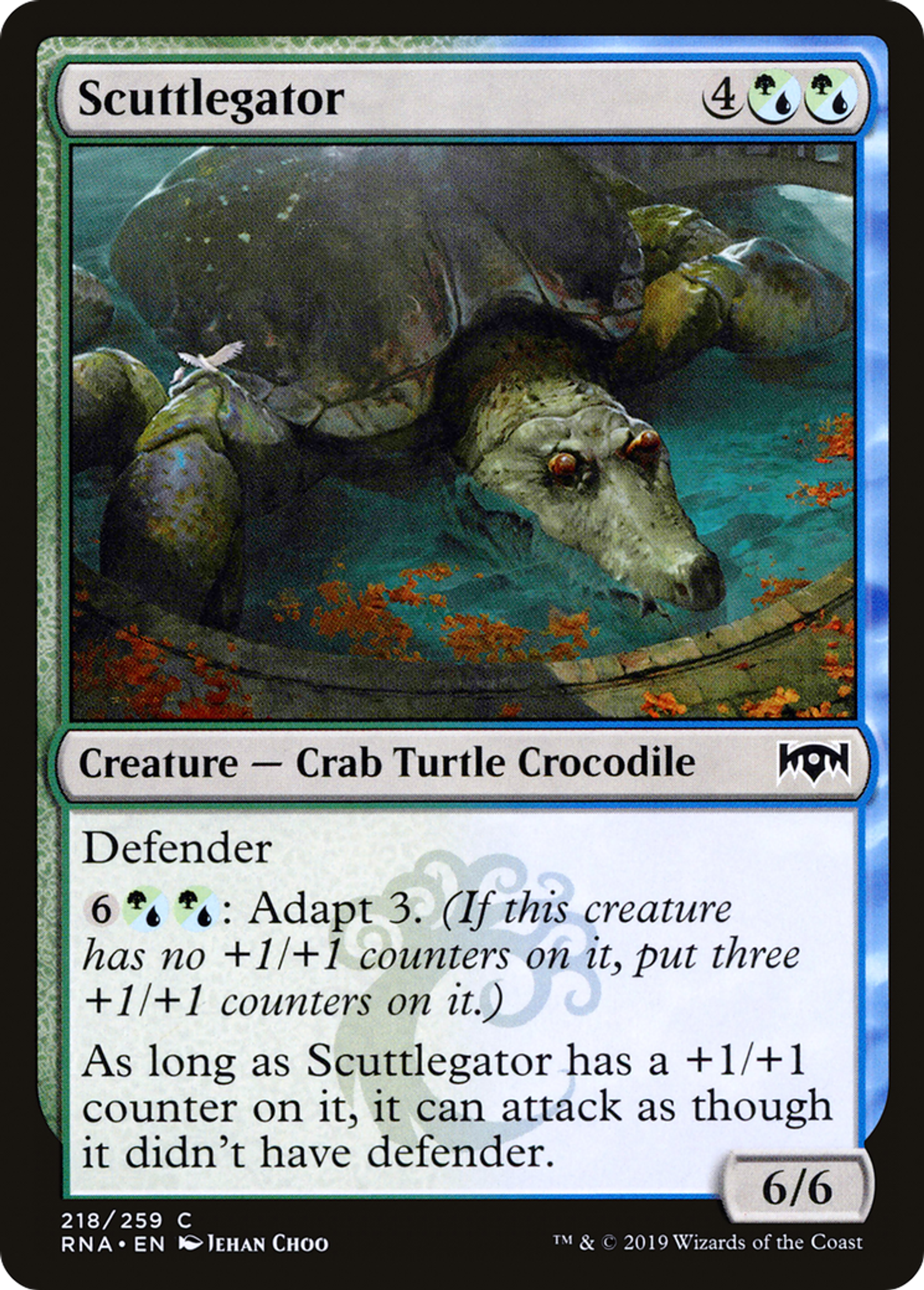 Scuttlegator — Ravnica Allegiance — Magic: The Gathering