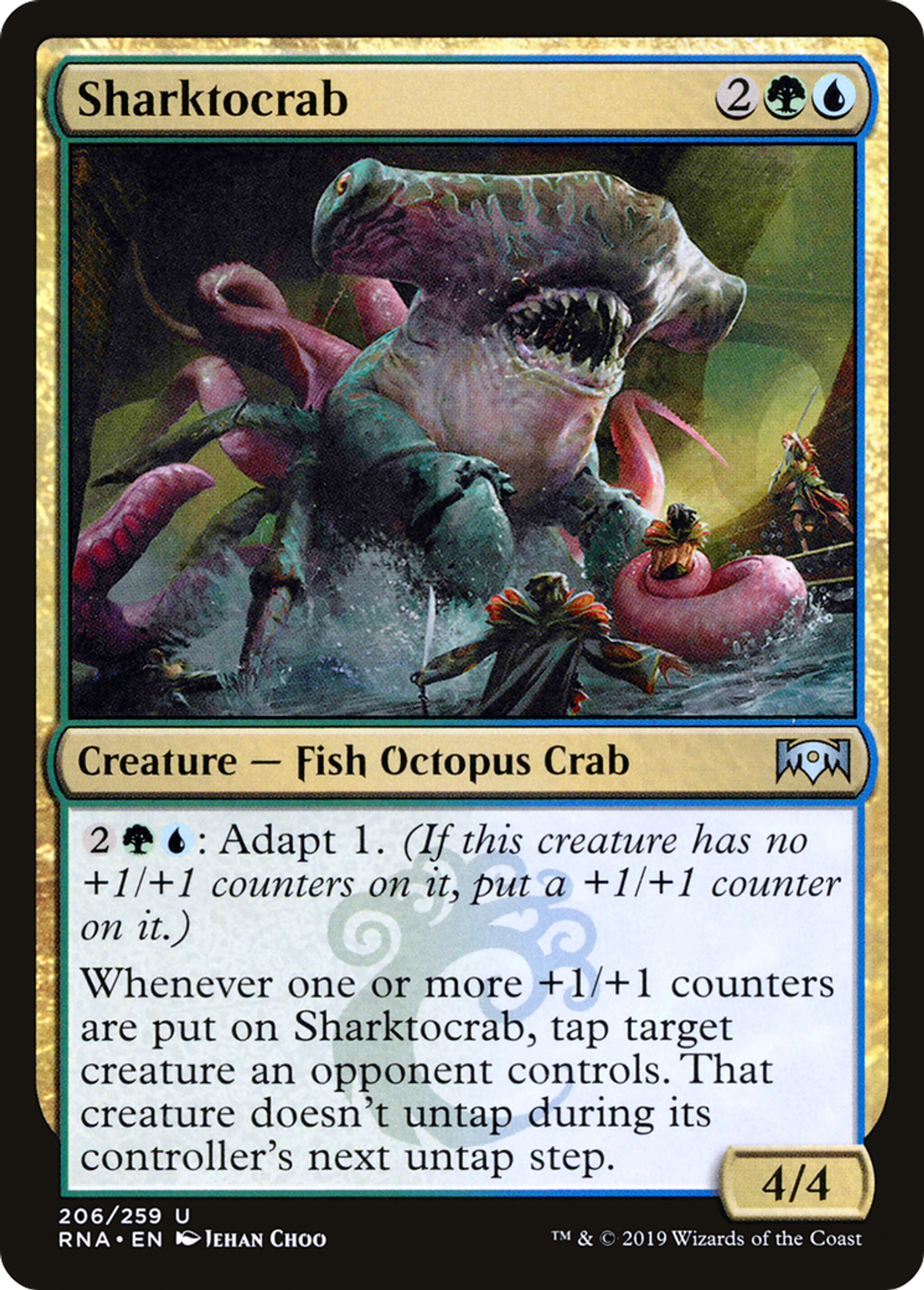 Sharktocrab — Ravnica Allegiance — Magic: The Gathering
