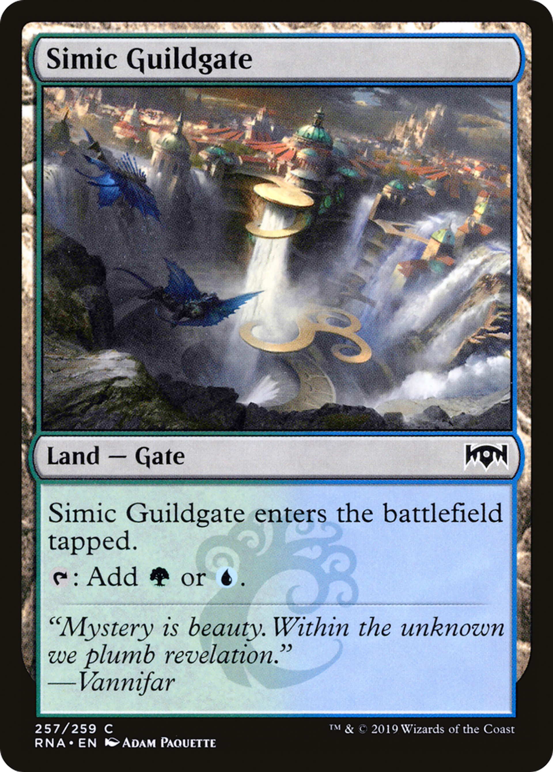 Simic Guildgate — Ravnica Allegiance — Magic: The Gathering