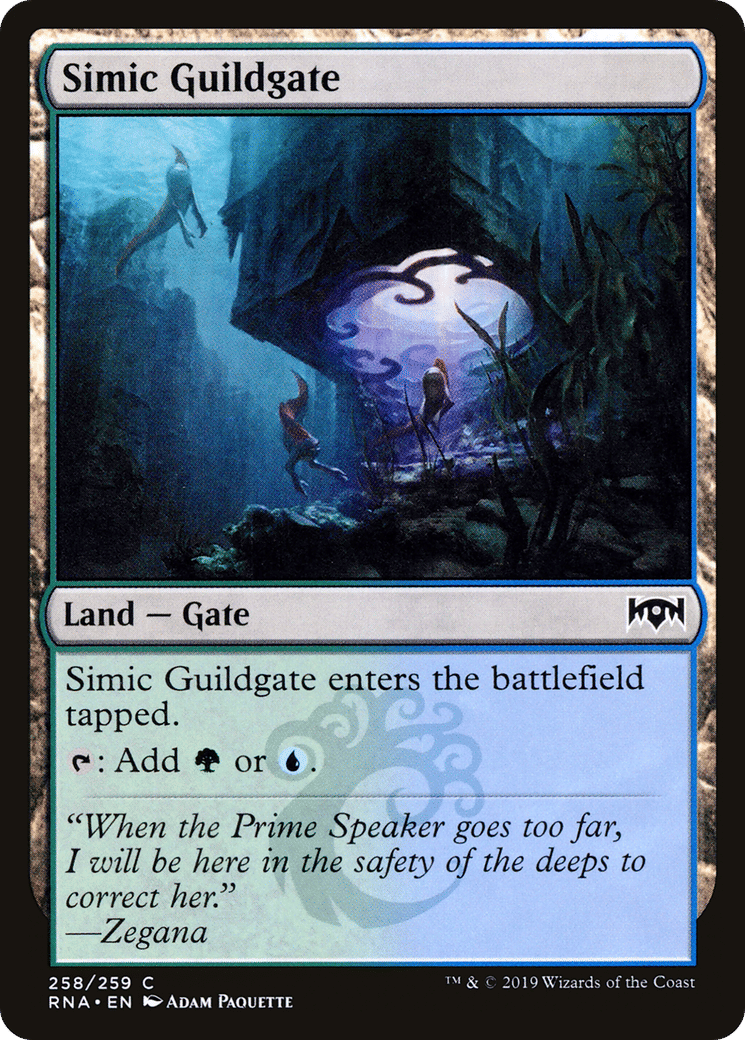 Simic Guildgate — Ravnica Allegiance — Magic: The Gathering