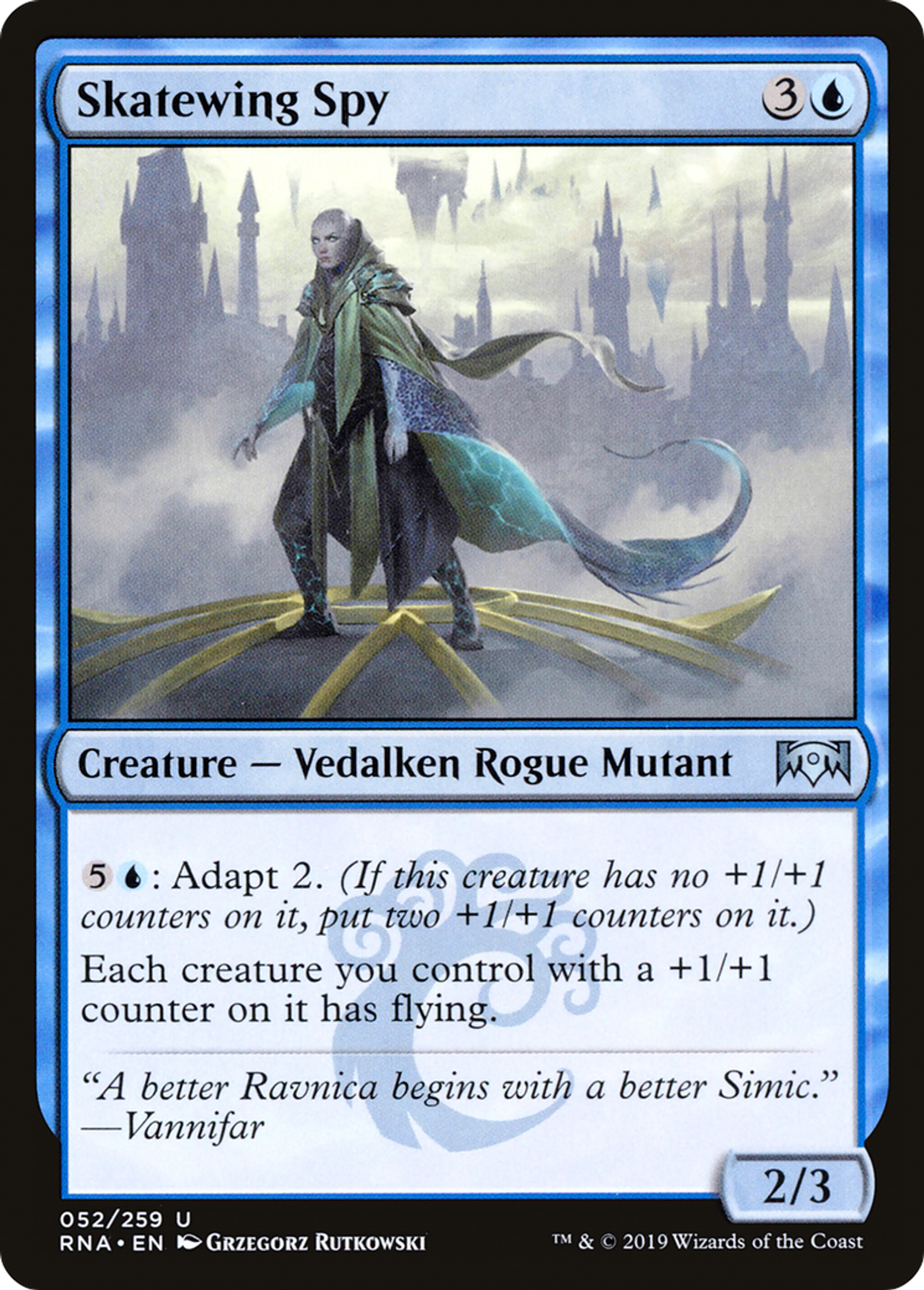Skatewing Spy — Ravnica Allegiance — Magic: The Gathering