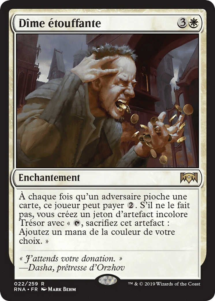 Dîme étouffante — Ravnica Allegiance — Magic: The Gathering