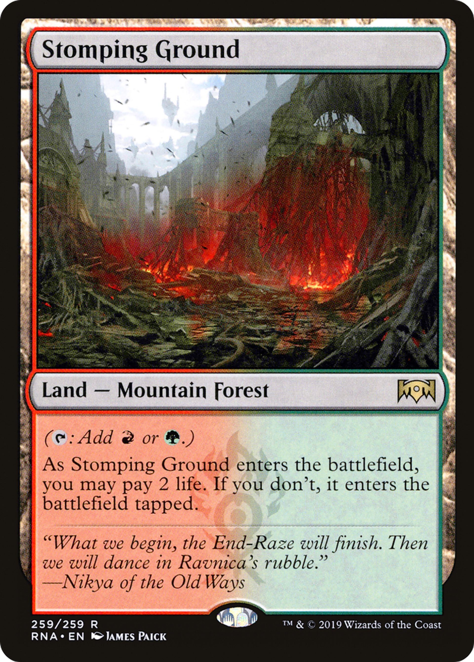 Stomping Ground — Ravnica Allegiance — Magic: The Gathering