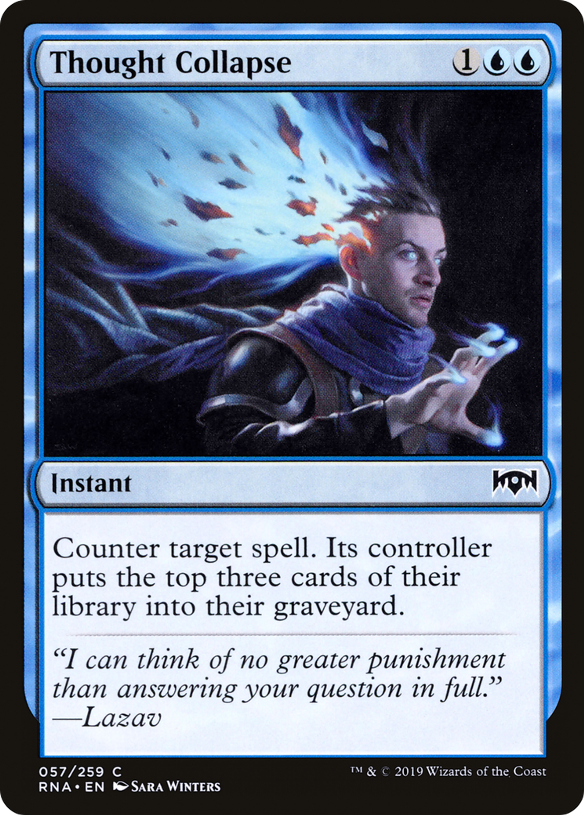 Thought Collapse — Ravnica Allegiance — Magic: The Gathering