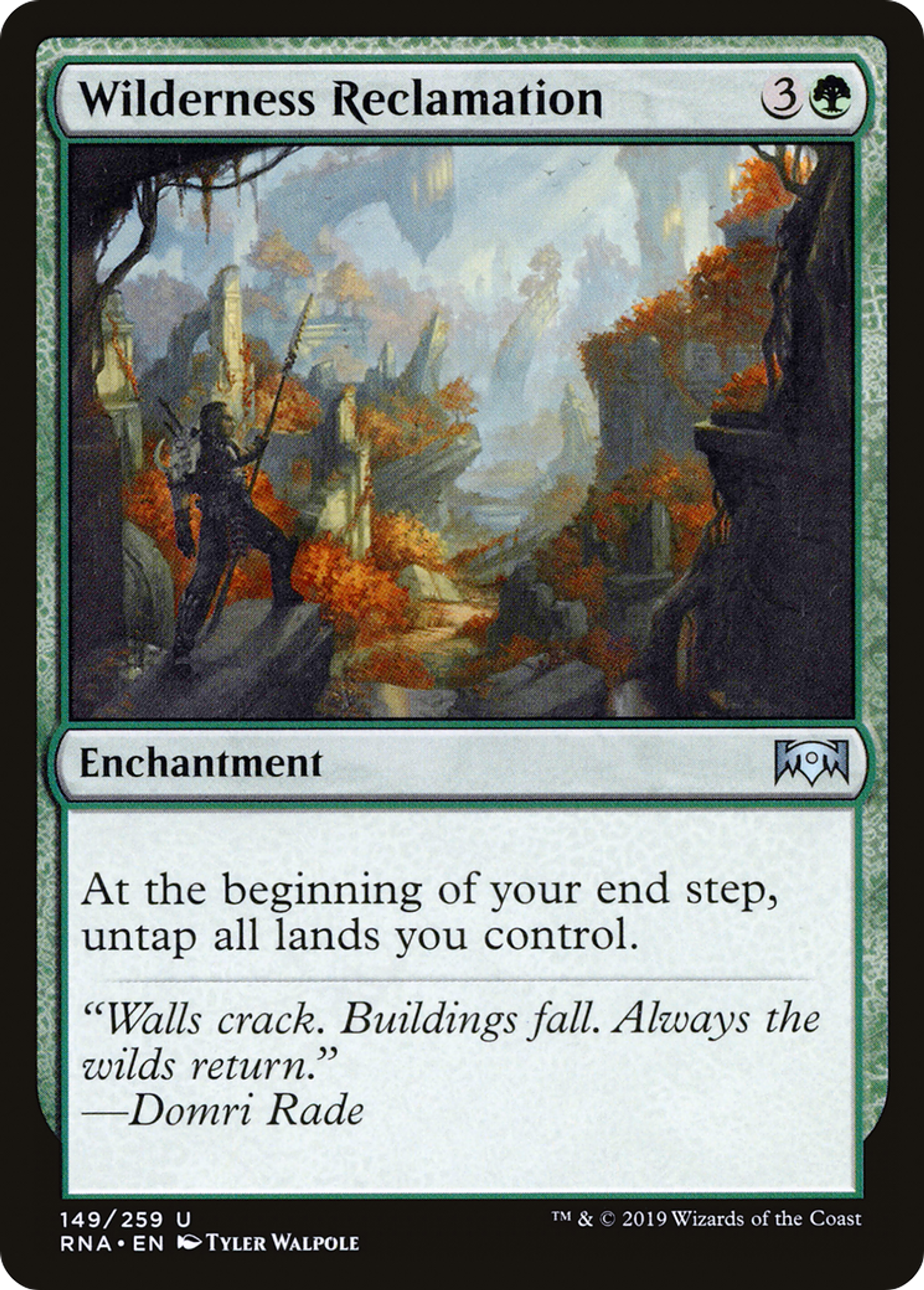 Wilderness Reclamation — Ravnica Allegiance — Magic: The Gathering