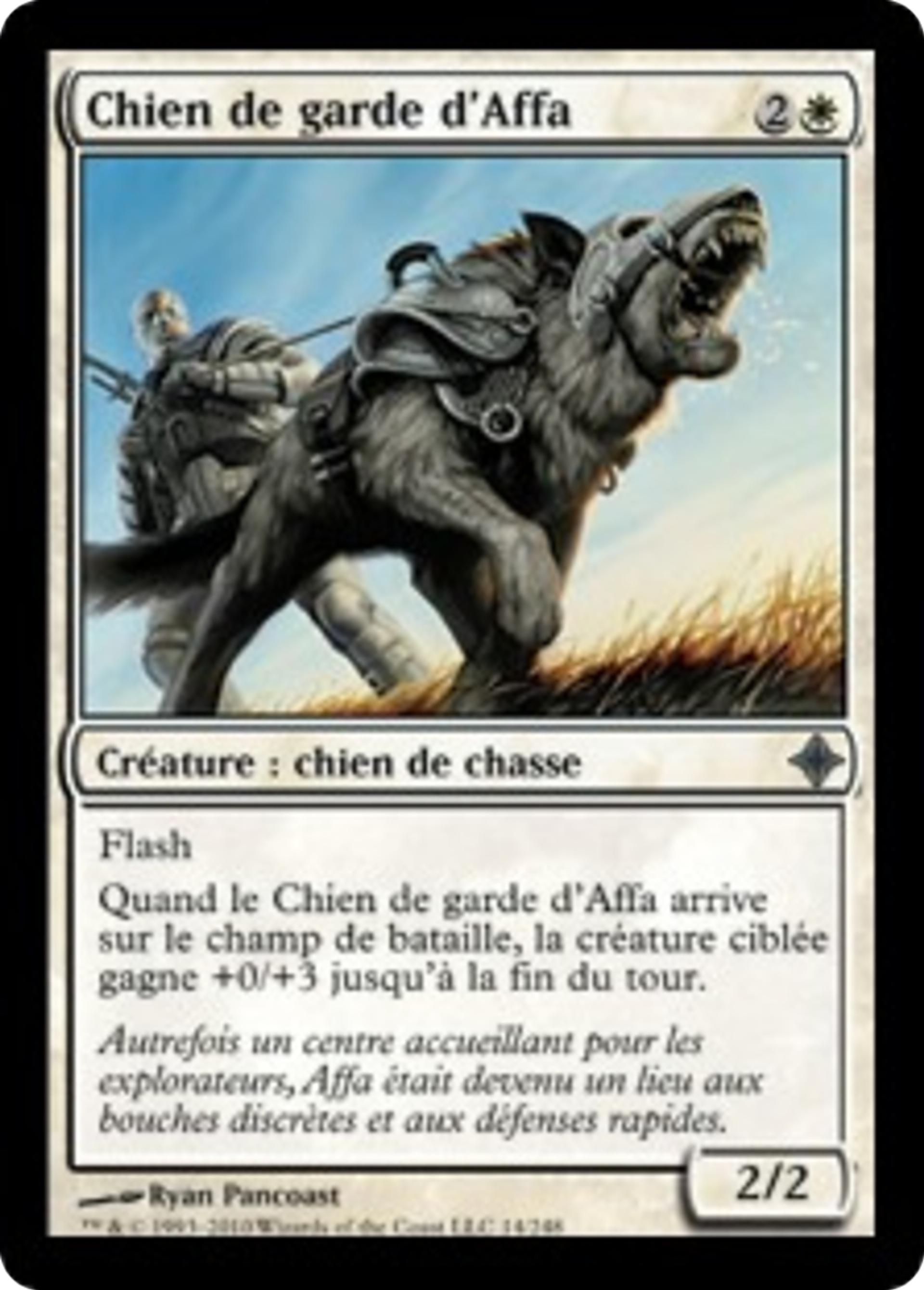 Chien de garde d'Affa — Rise of the Eldrazi — Magic: The Gathering